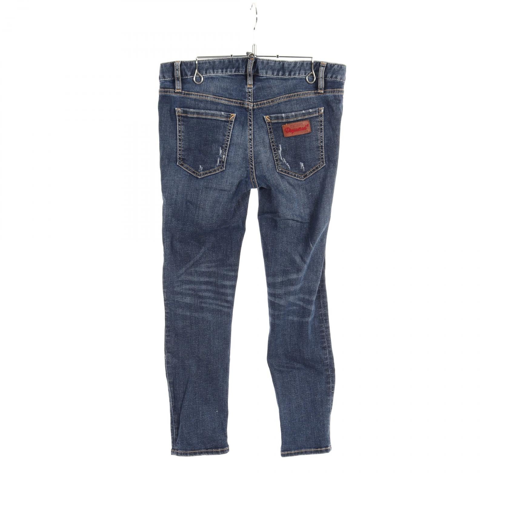 DSQUARED2 Denim Pants Cotton Navy Women