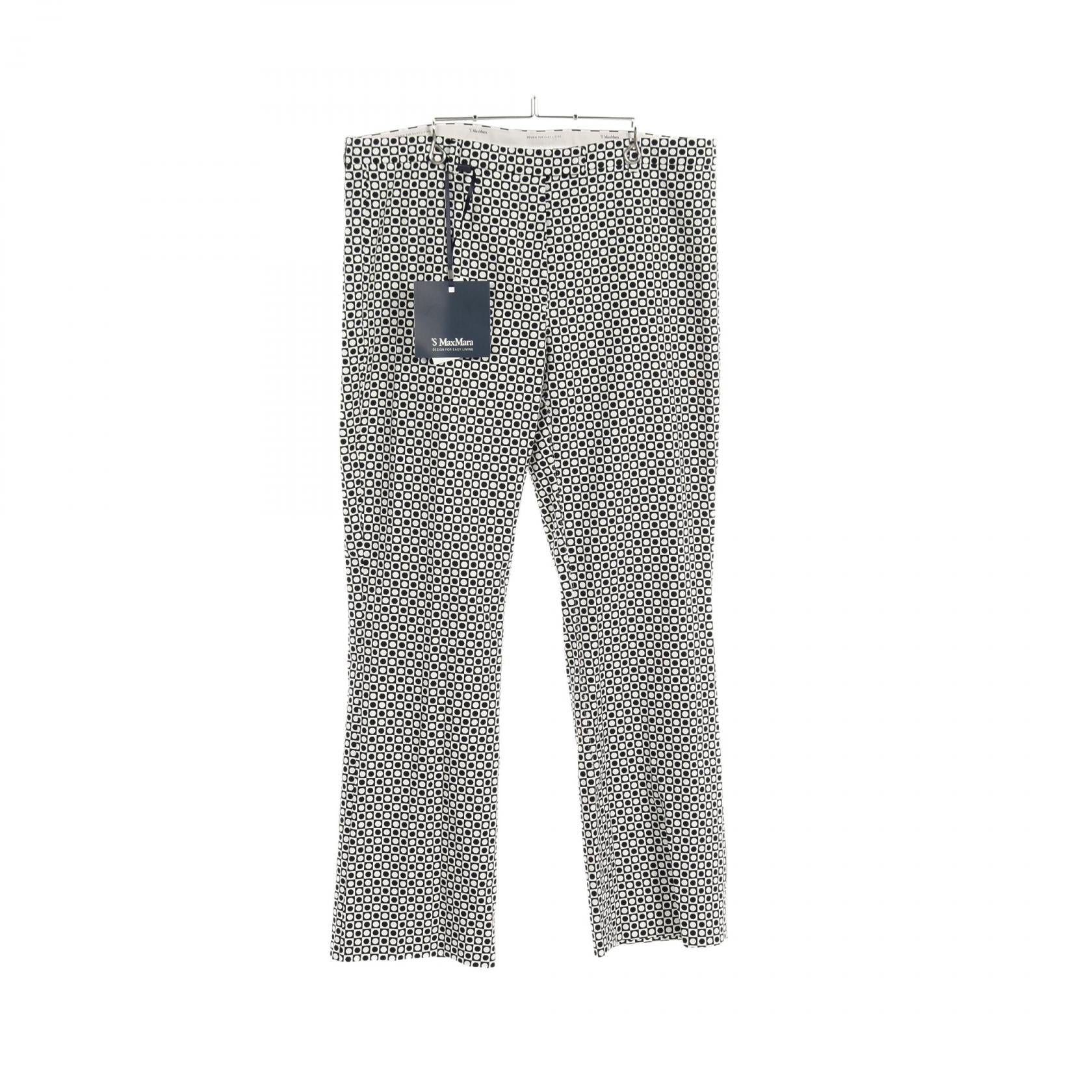 Max Mara Jacquard Cotton Pants