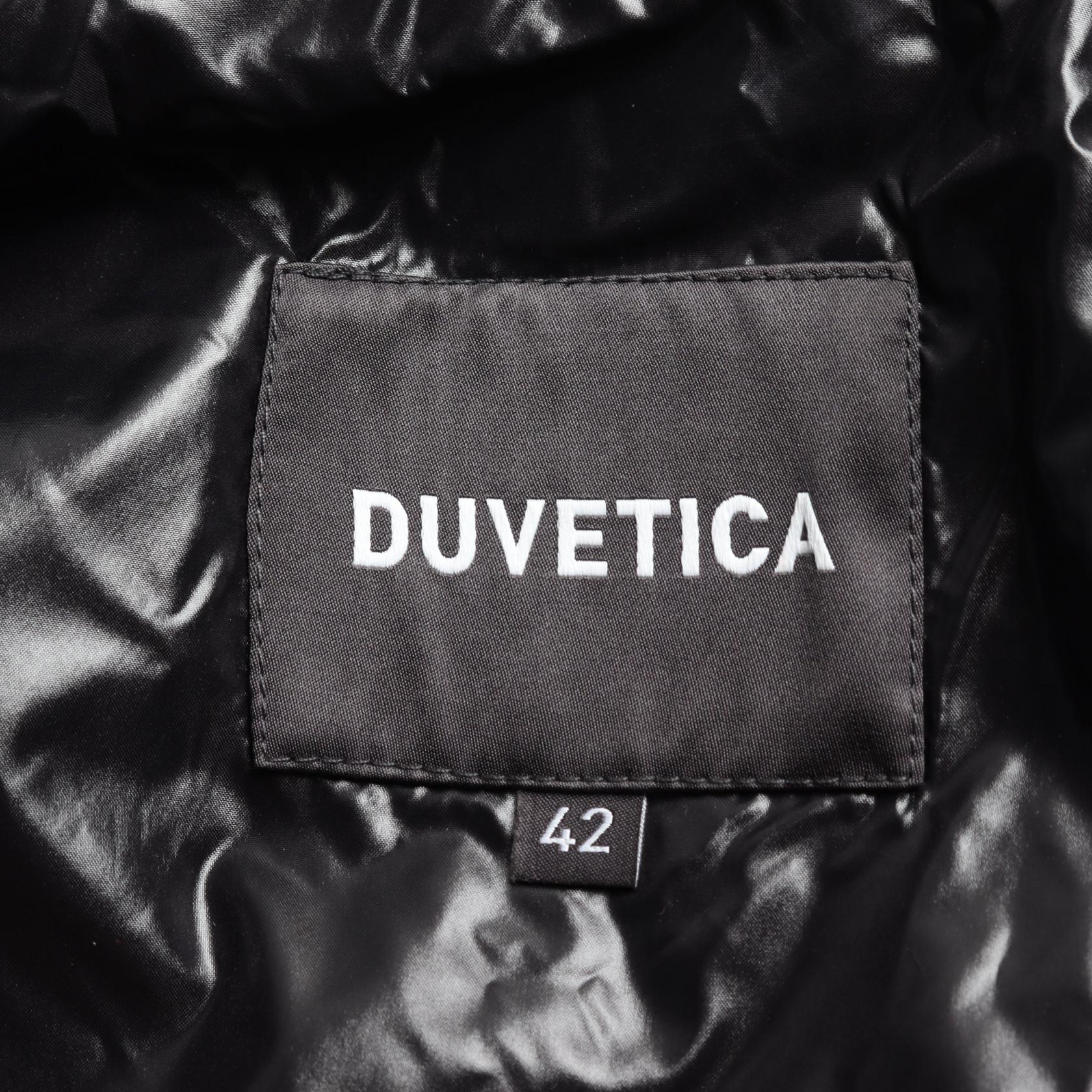 DUVETICA Nylon Mountain Parka Black/Orange