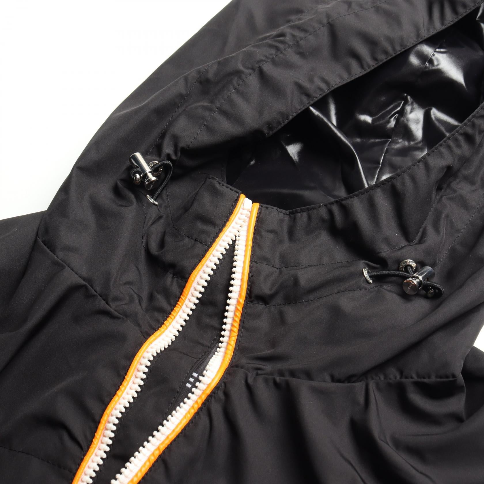 DUVETICA Nylon Mountain Parka Black/Orange