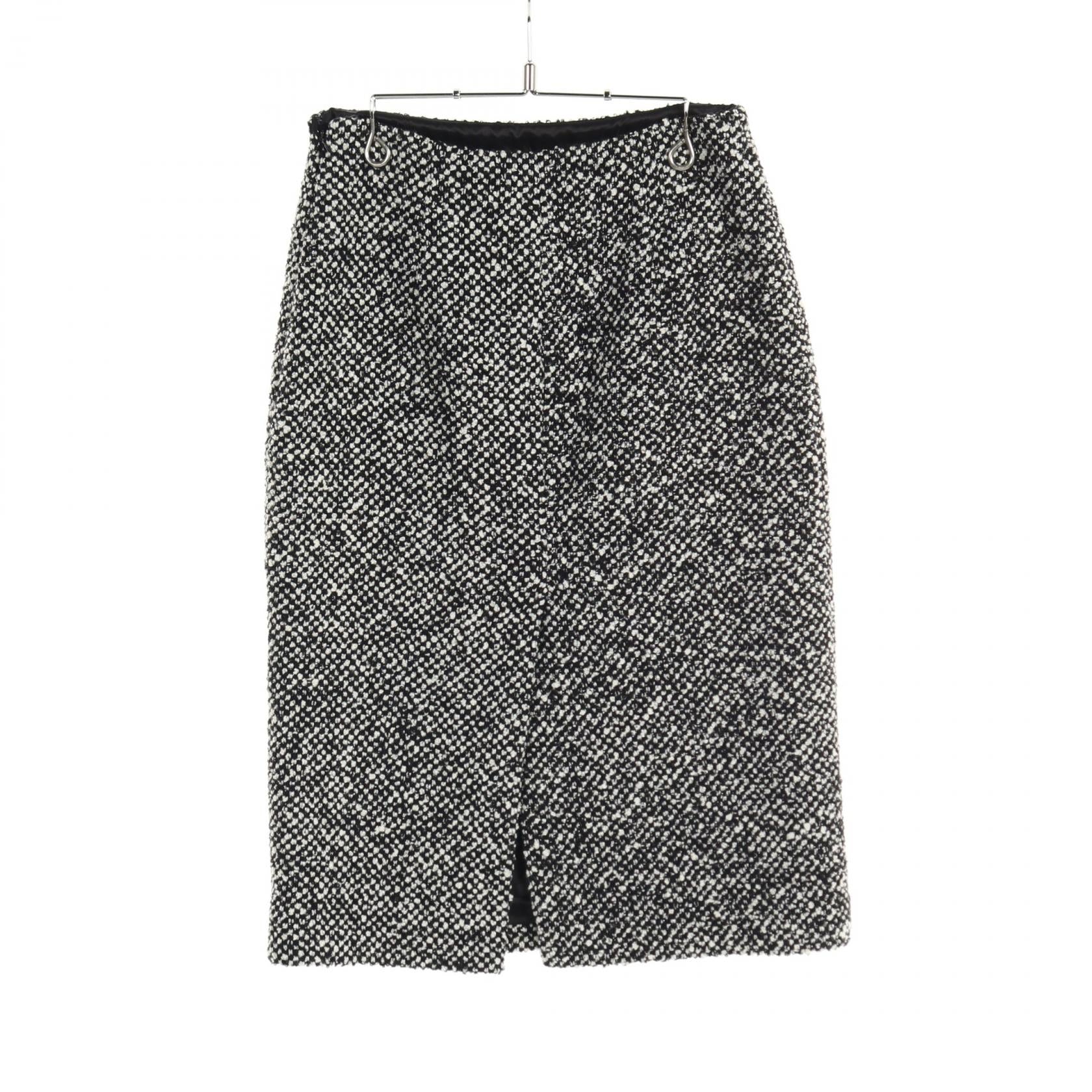 Prada Wool Skirt Black/White