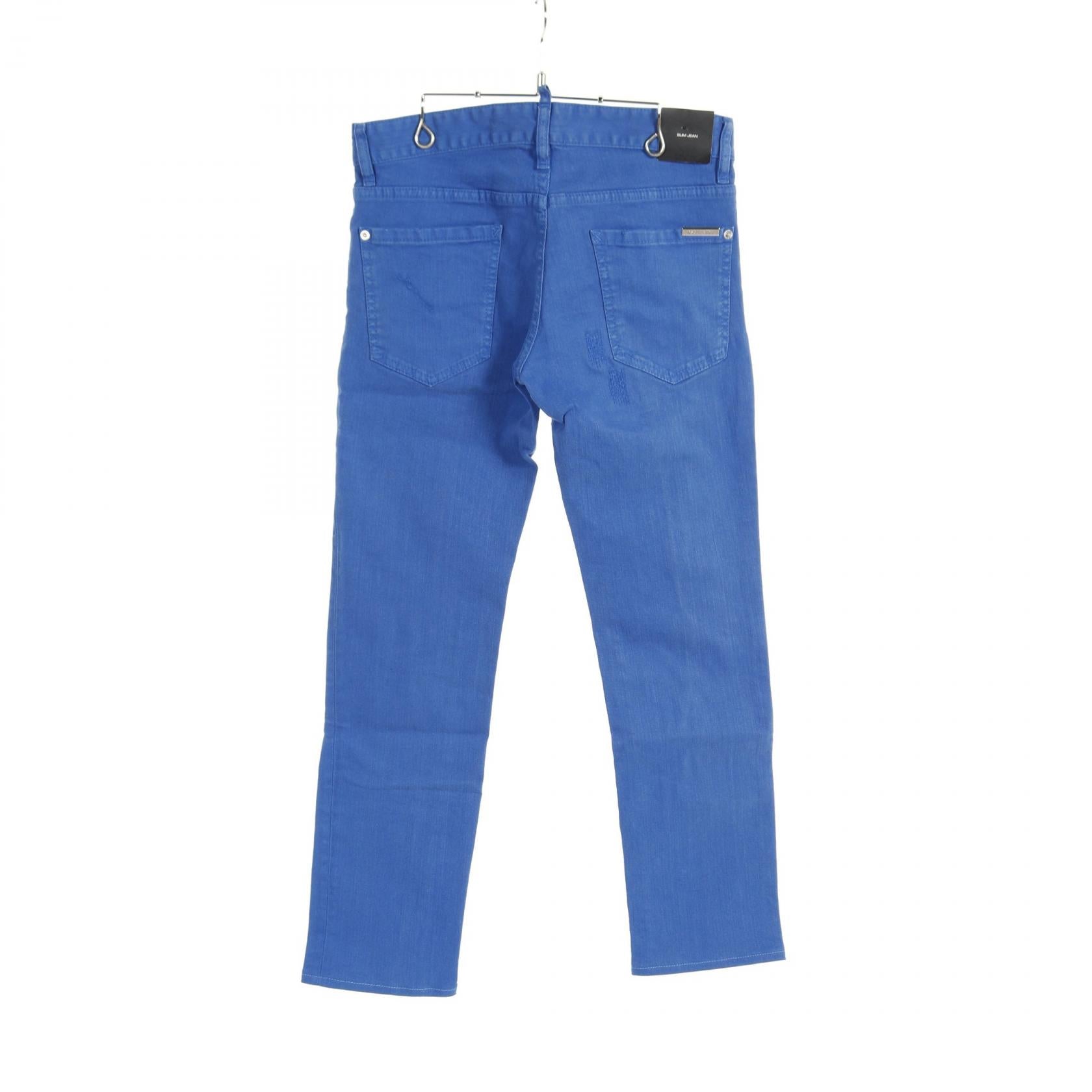 DSQUARED2 Cotton Pants for Men Blue