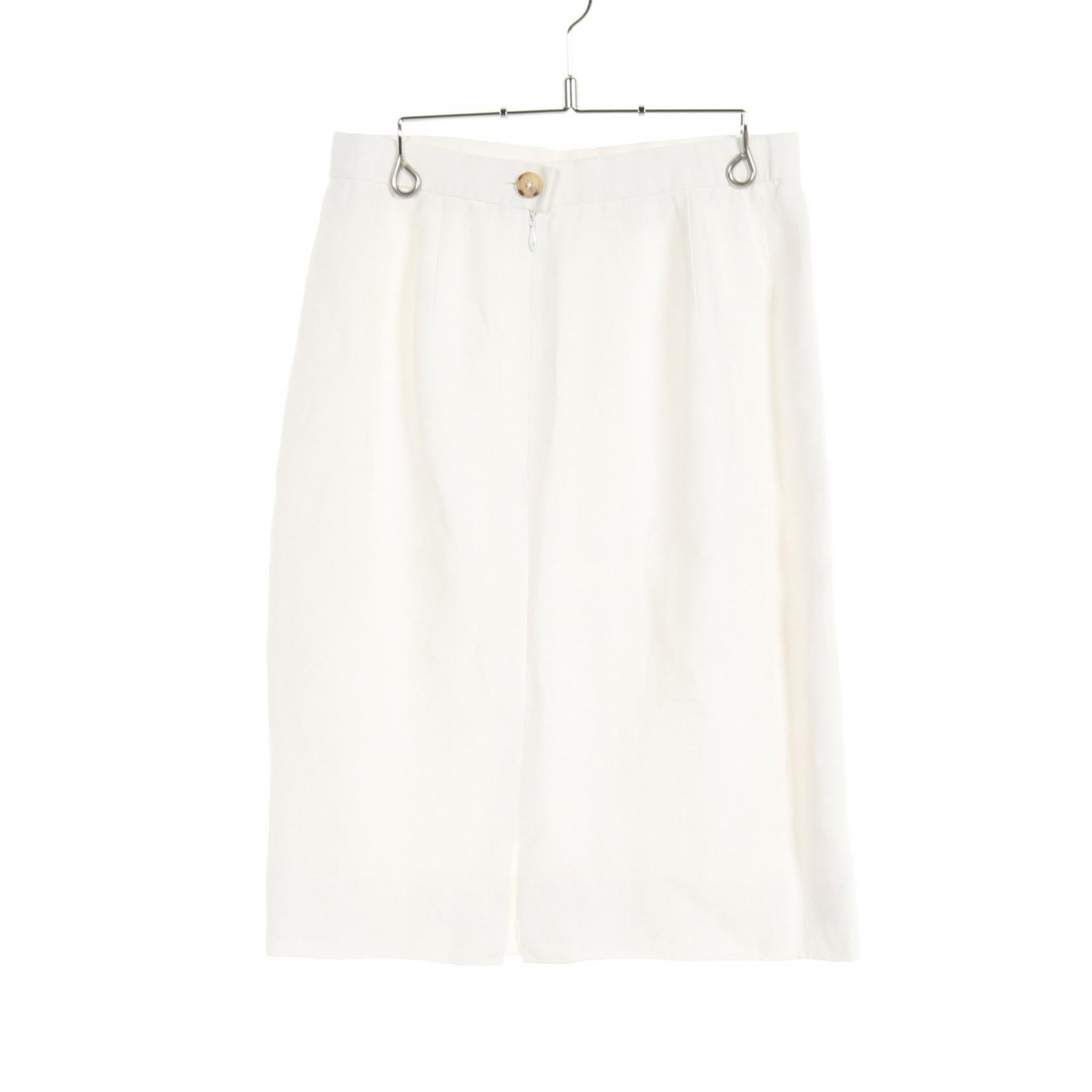 Hermes Women's Skirt White Fabric