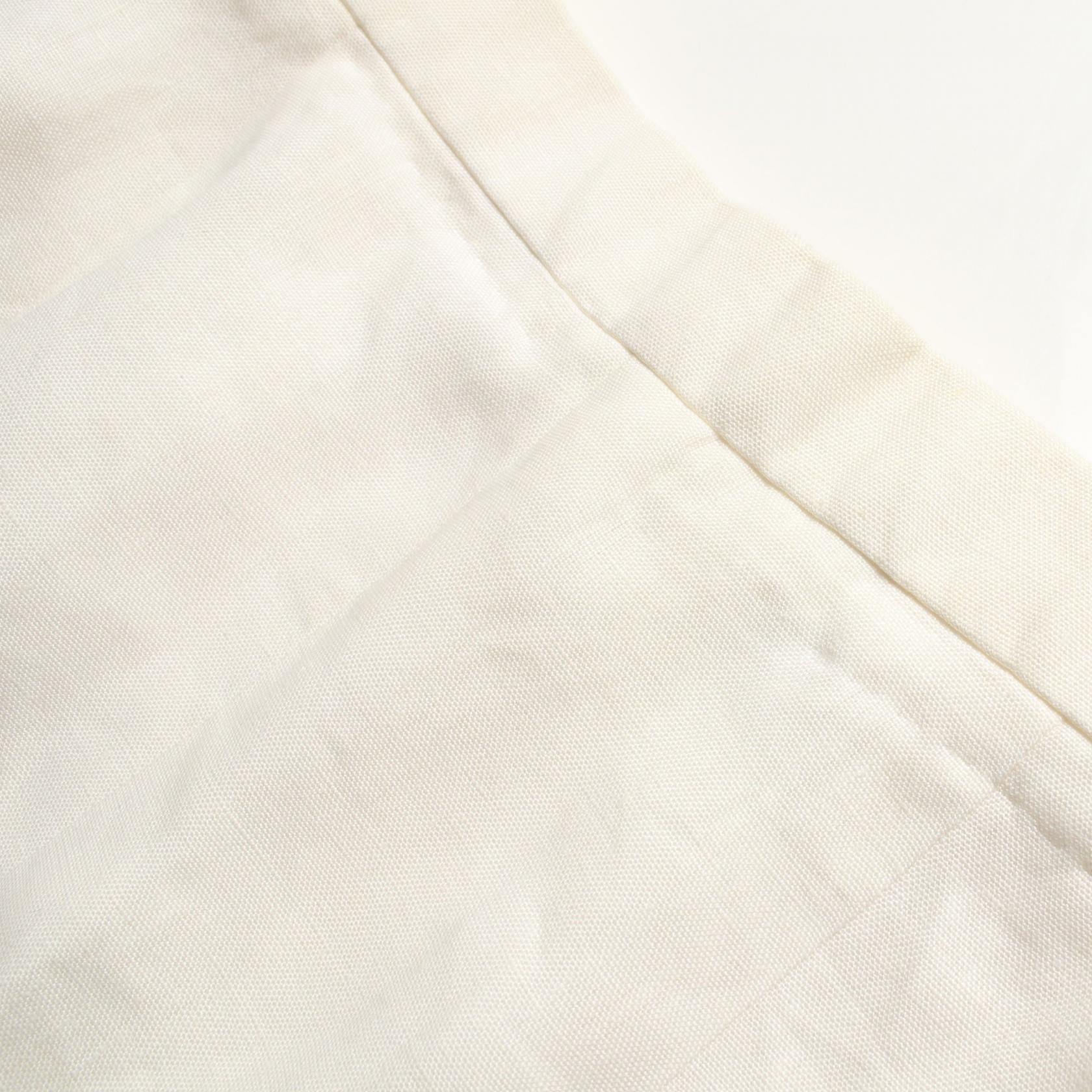 Hermes Women's Skirt White Fabric