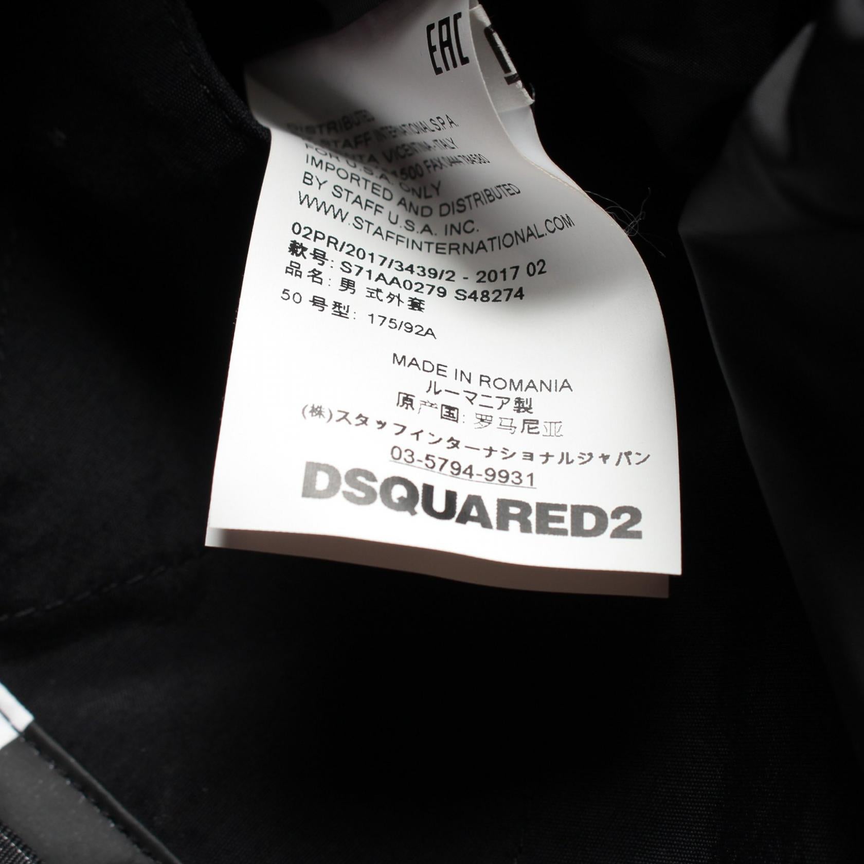 DSQUARED2 Ski Collection Outerwear Black/White