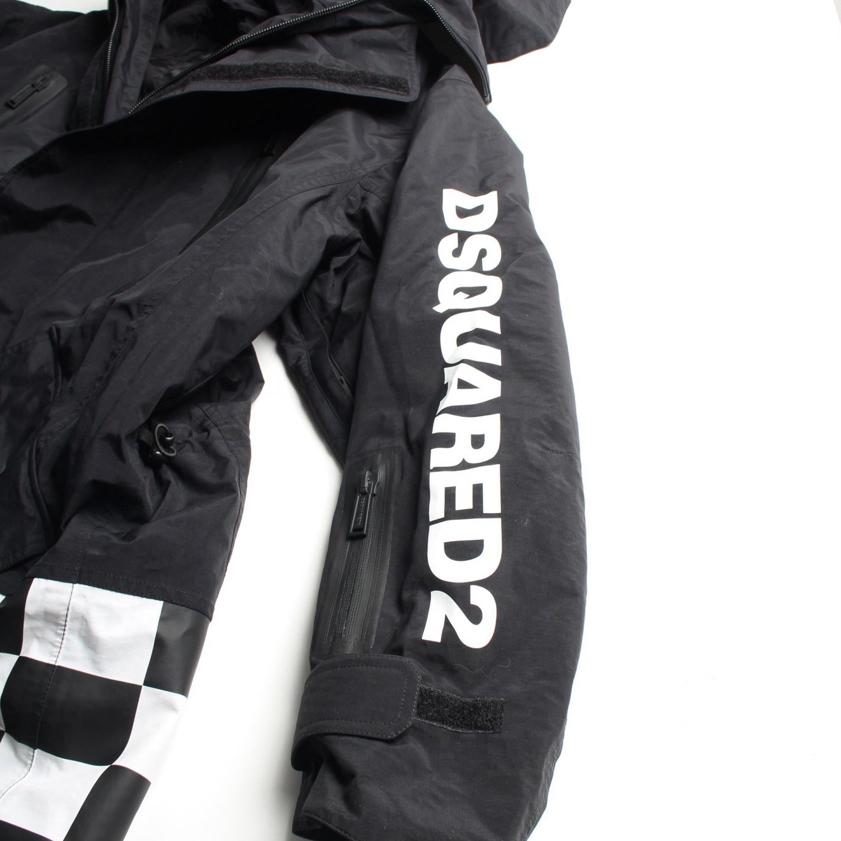 DSQUARED2 Ski Collection Outerwear Black/White