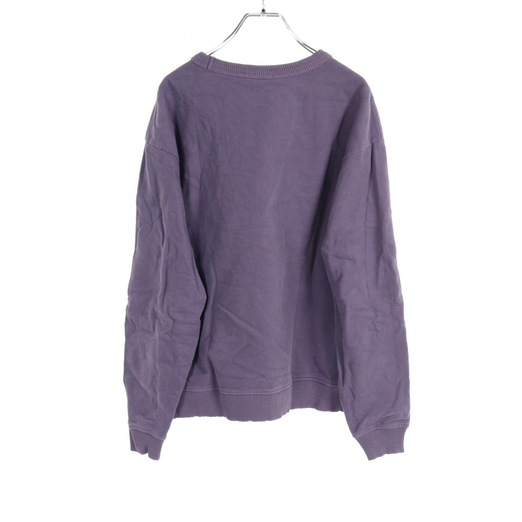 Acne Studios Logo Sweatshirt Cotton Purple