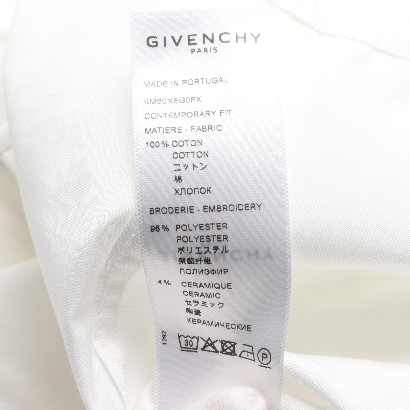 Givenchy Cotton Men's White Top