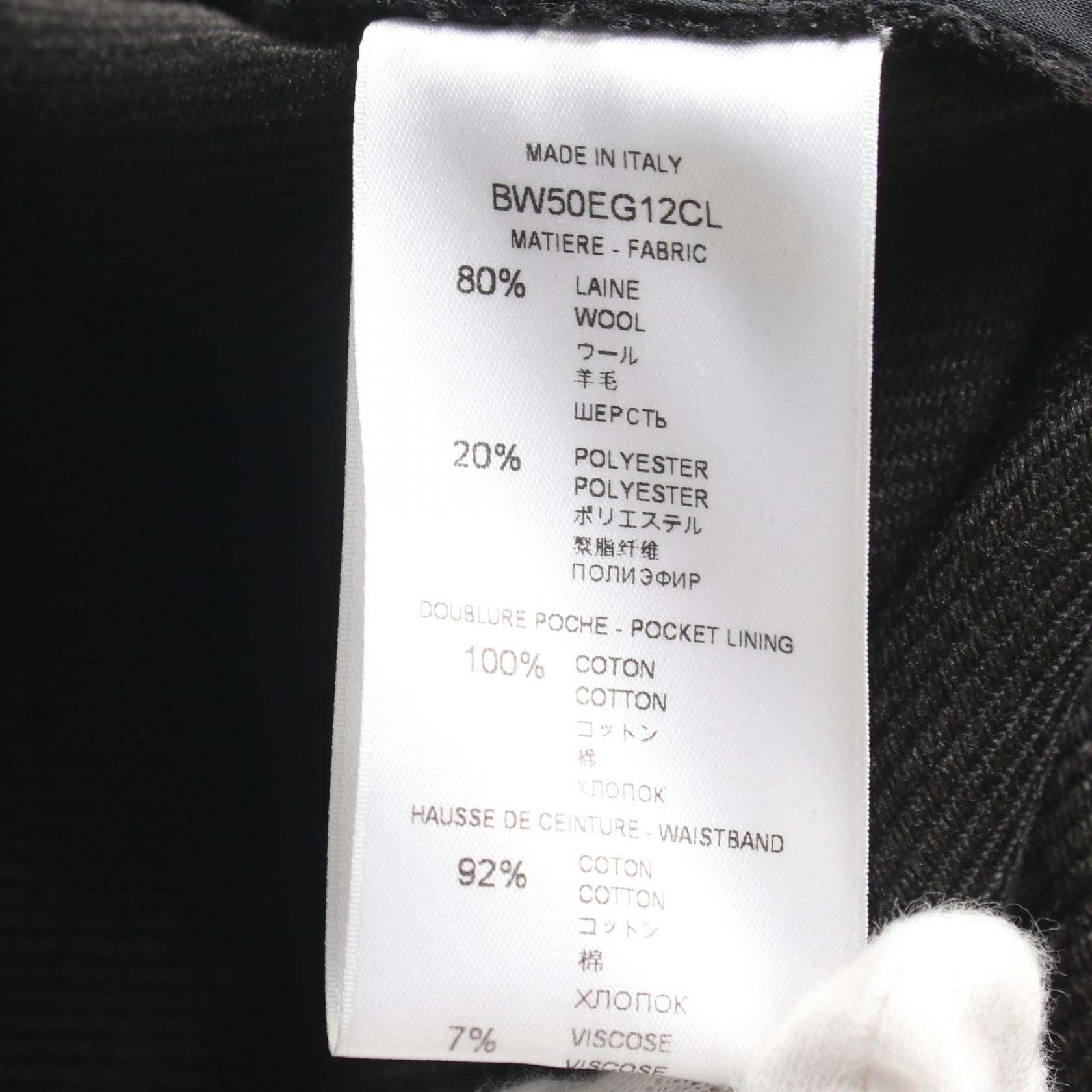 Givenchy Wool Pants Black Used