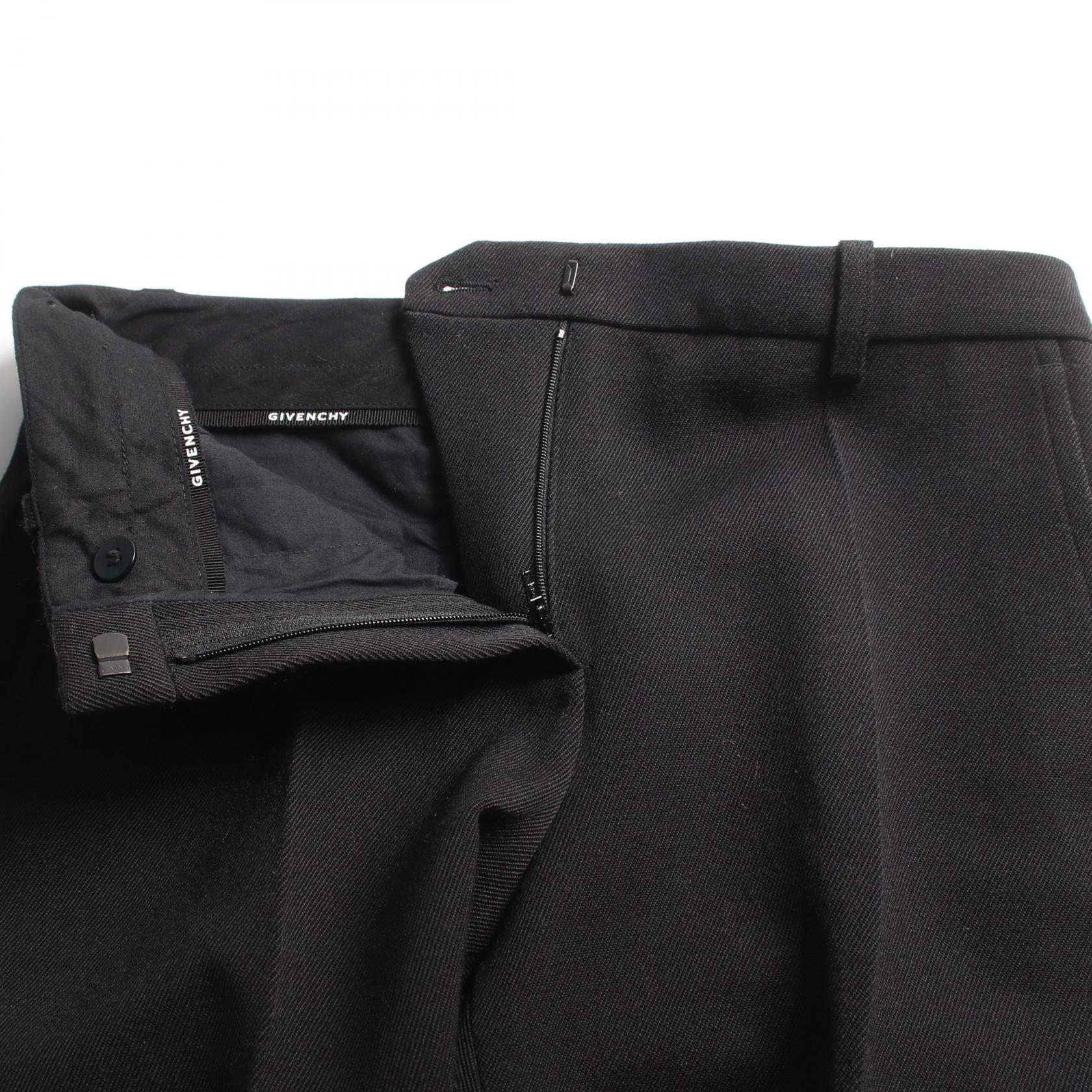 Givenchy Wool Pants Black Used