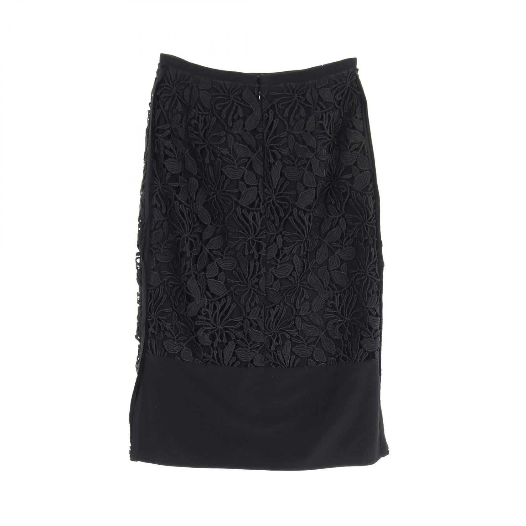 Numero Ventuno N°21 Polyester Skirt Black