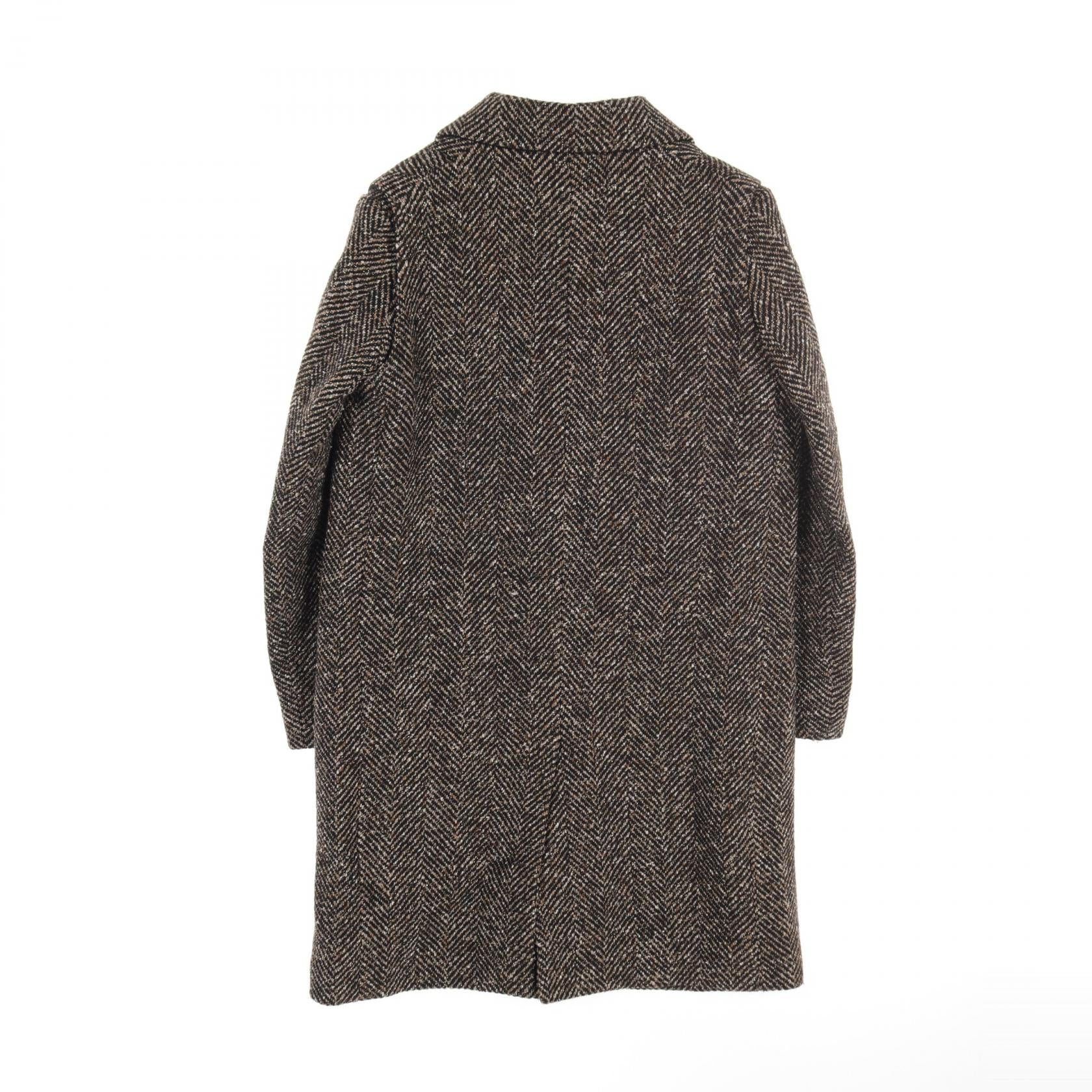 ZADIG&VOLTAIRE MARLA LAINAGE Wool Silk Blend Coat