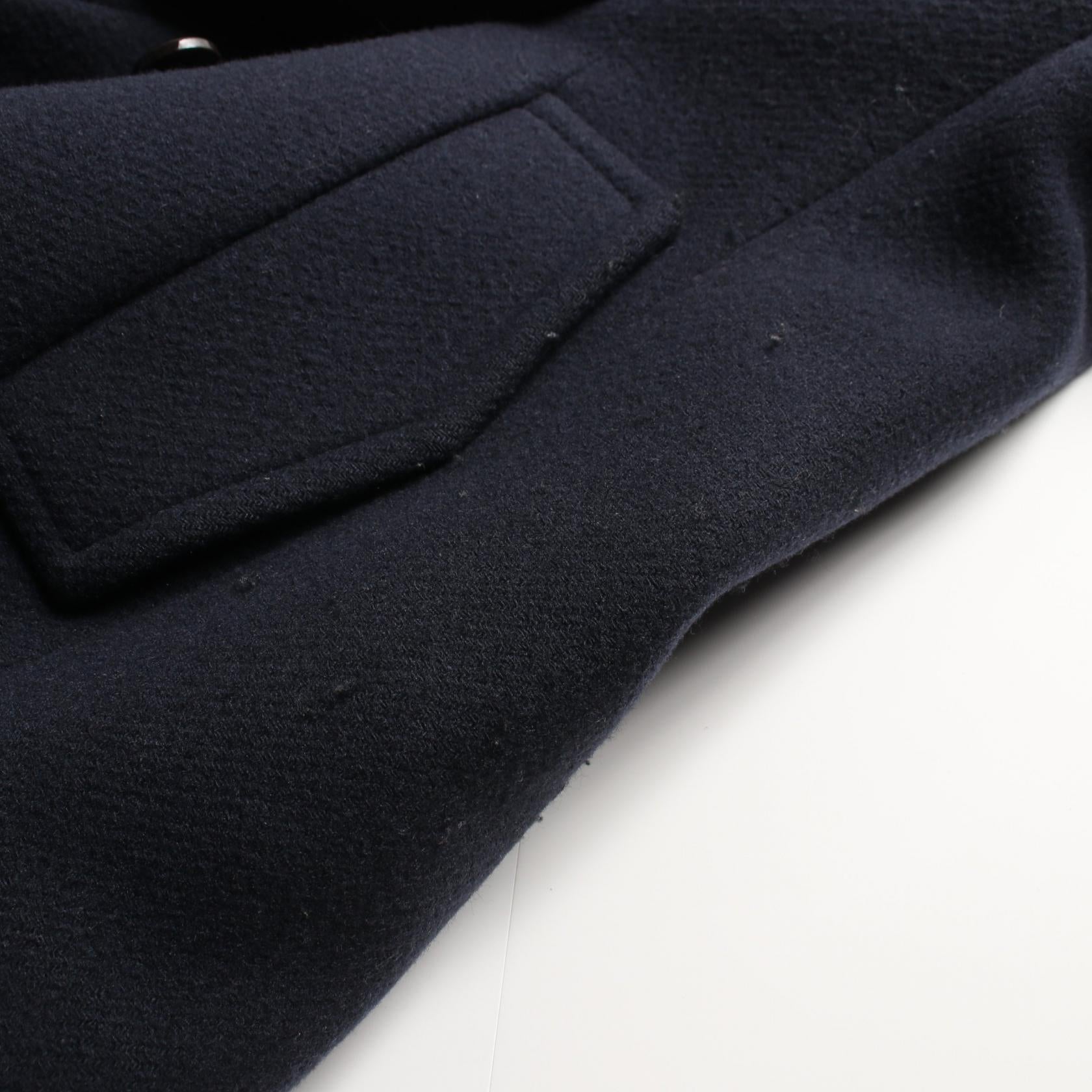 Chloe Wool Peacoat Navy Outerwear