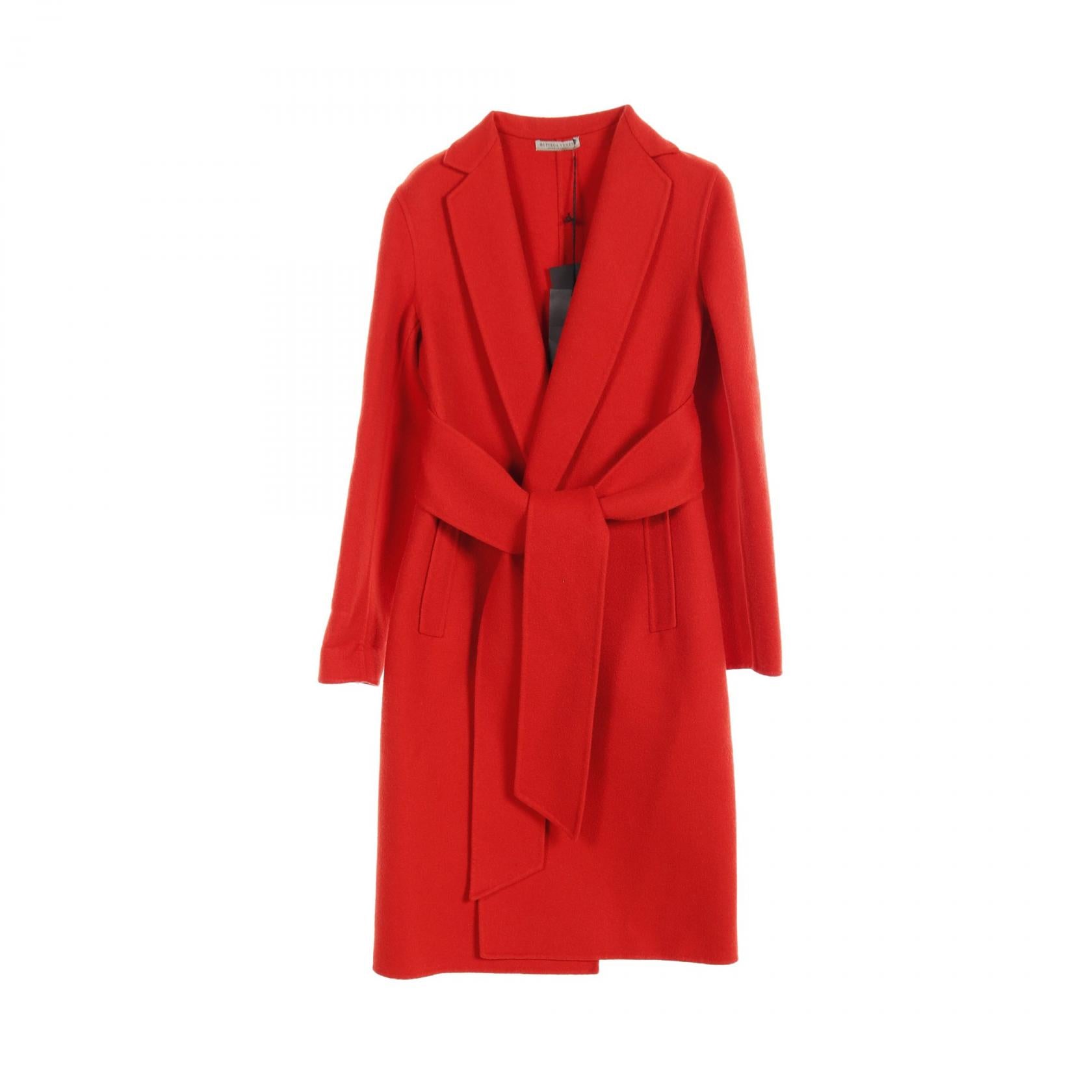 Bottega Veneta Cashmere Red Women's Outerwear