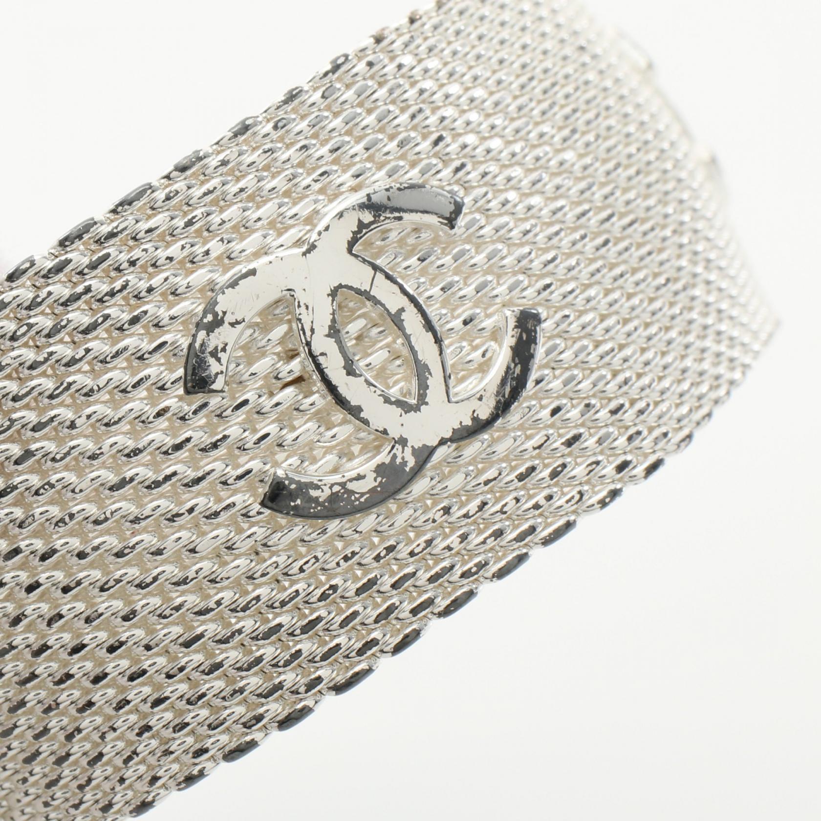 Chanel CC Mesh Bracelet  Metal Bracelet 96A in Good Condition