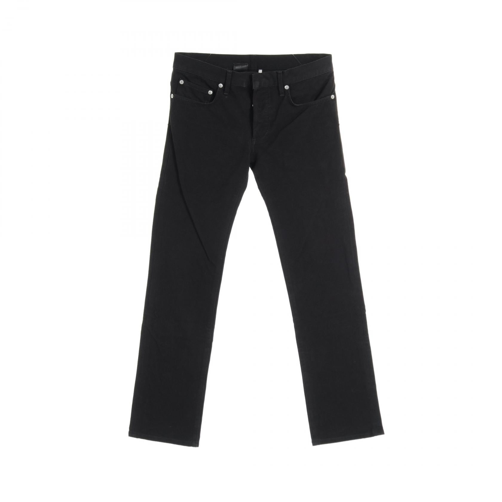 Dior Homme Rayon Pants Black Men