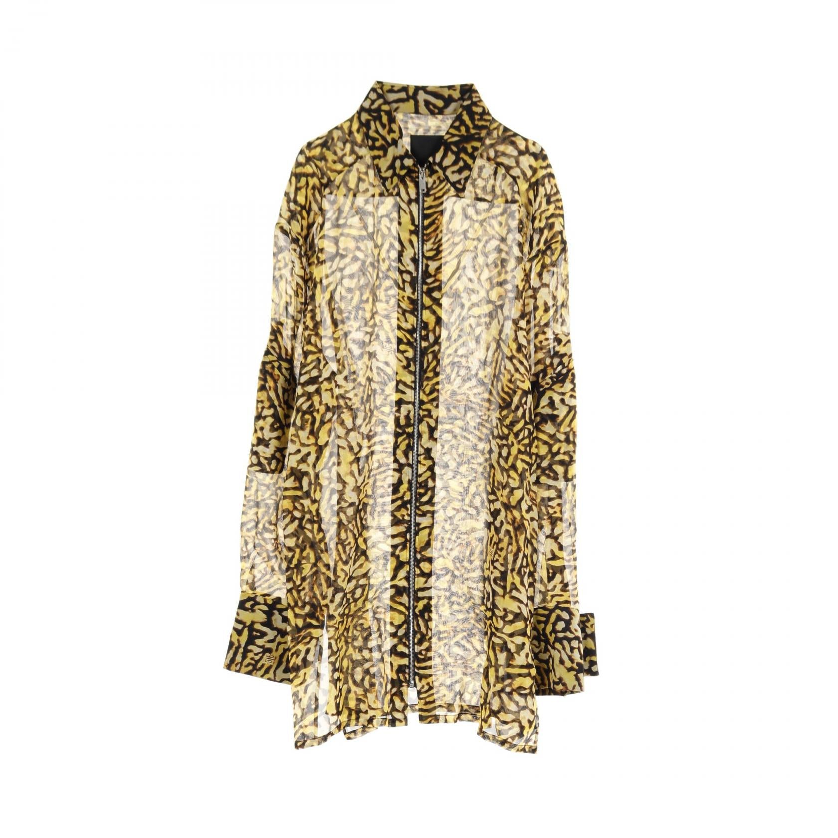 Givenchy Silk Top Yellow/Black