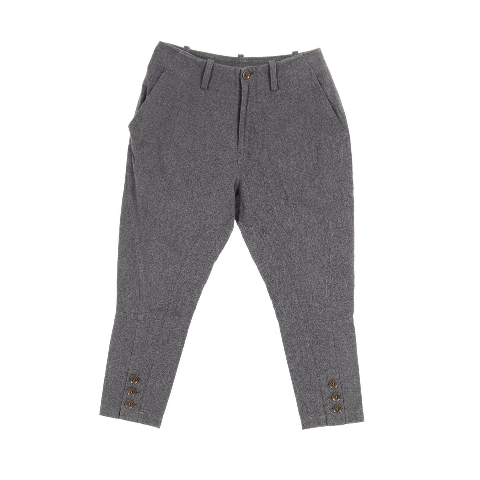 Y's Cotton Pants Bottoms Gray