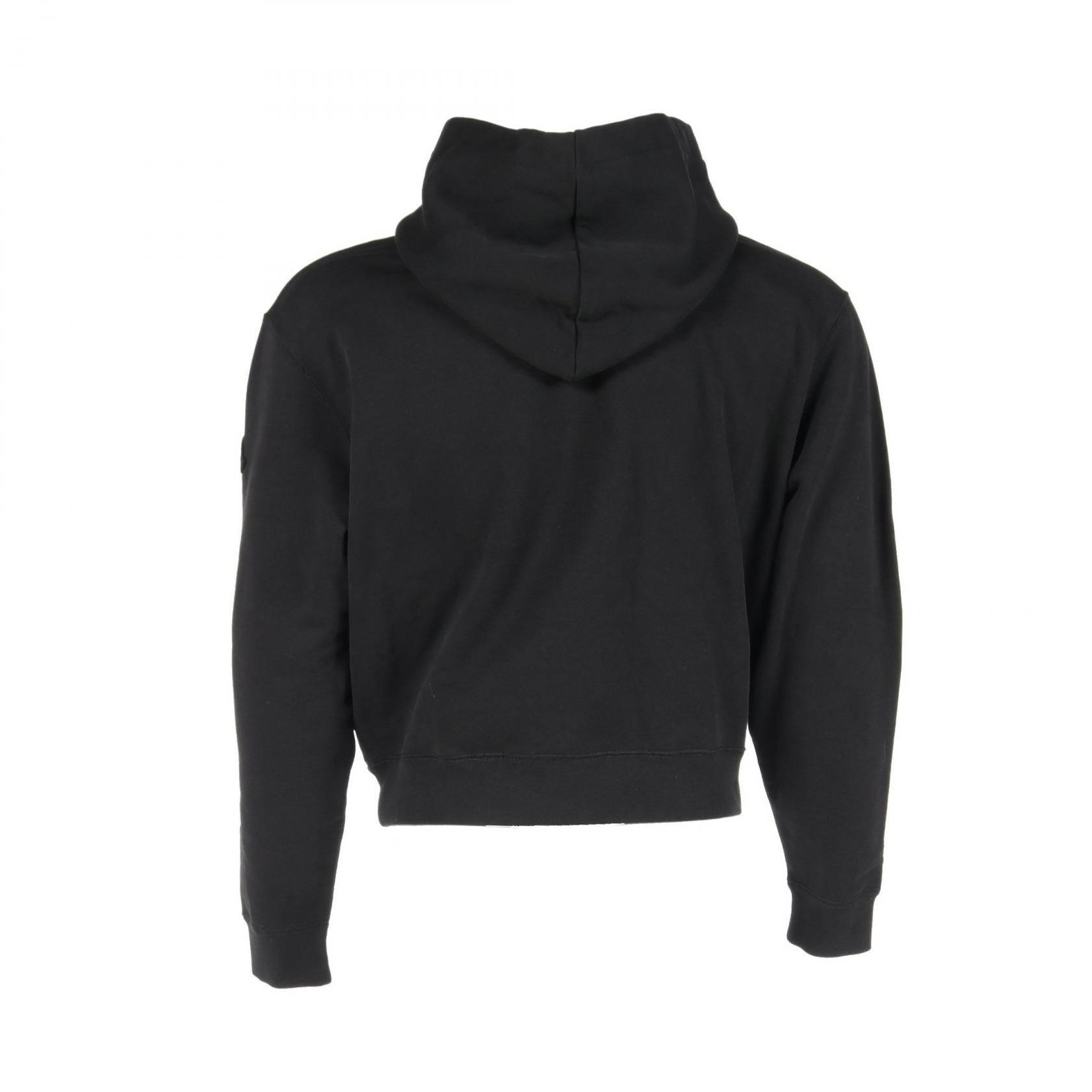 Moncler Cotton Hoodie Black Men