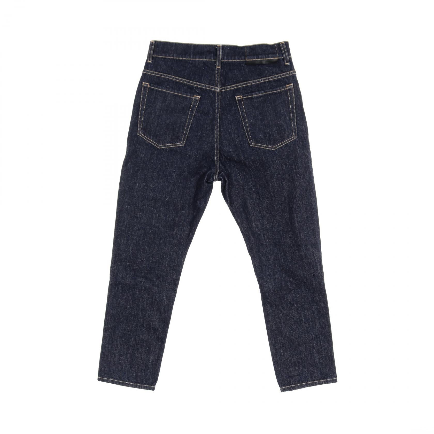 Stella McCartney Denim Pants Cotton Navy