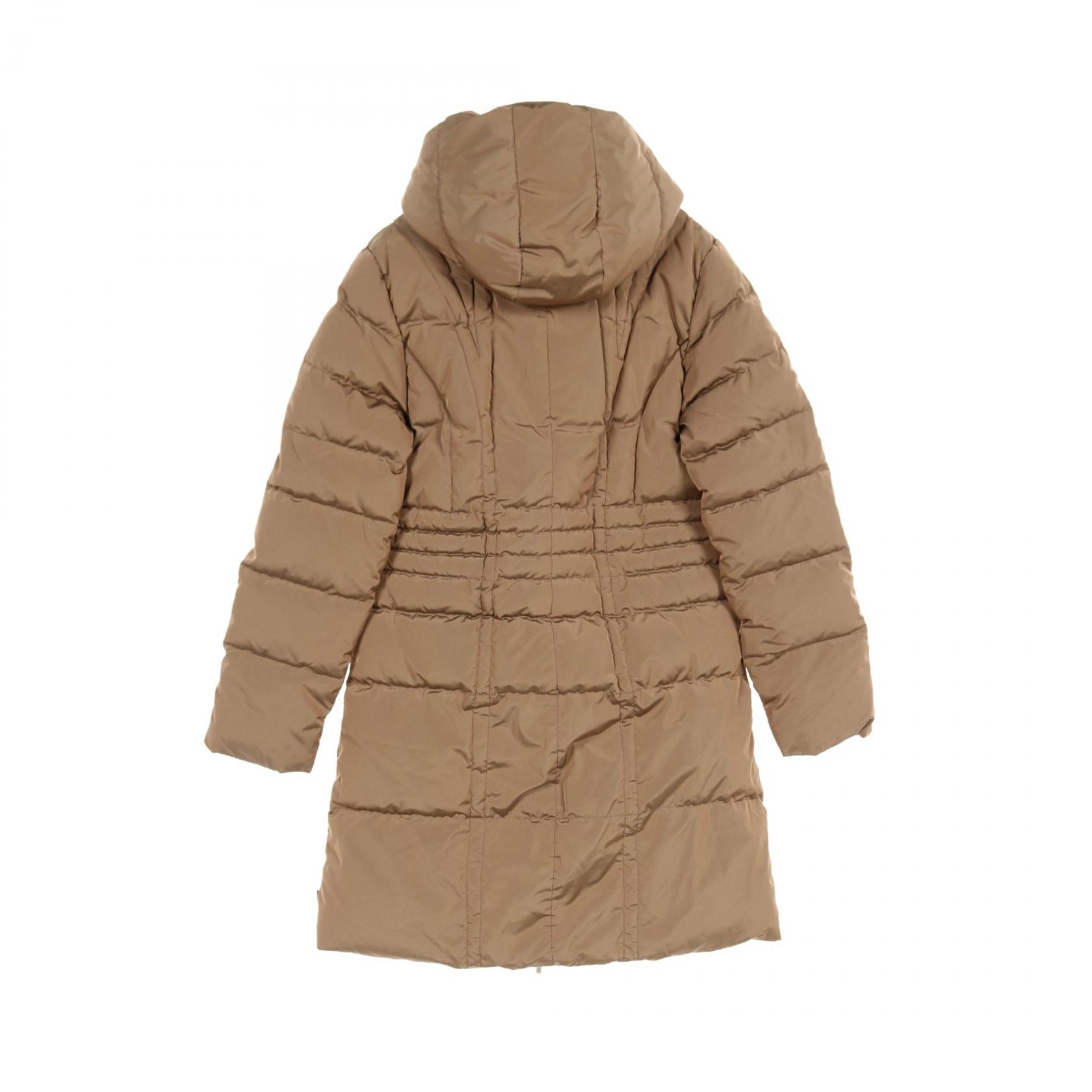 Moncler Polyester Down Jacket Brown