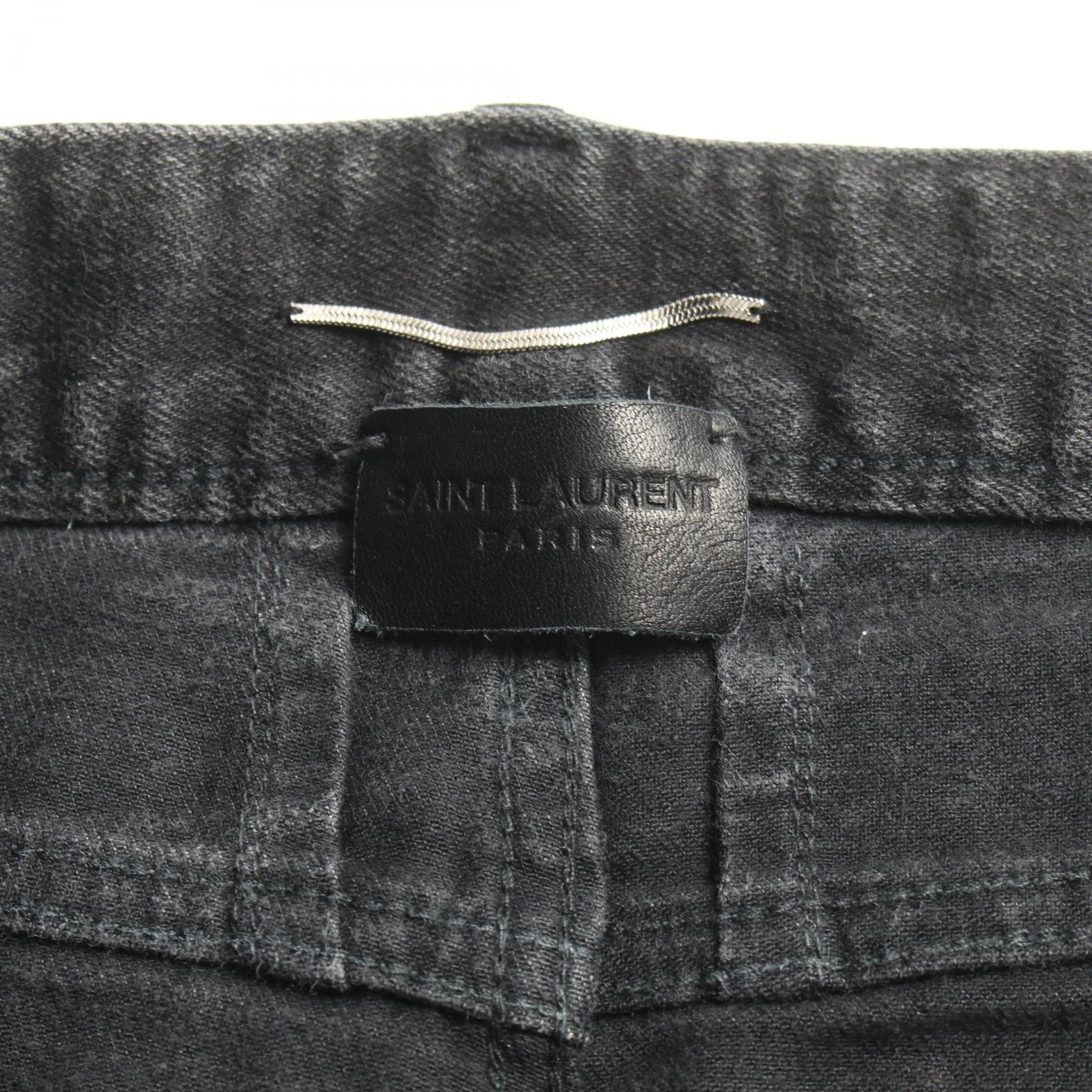 Yves Saint Laurent Cotton Denim Pants