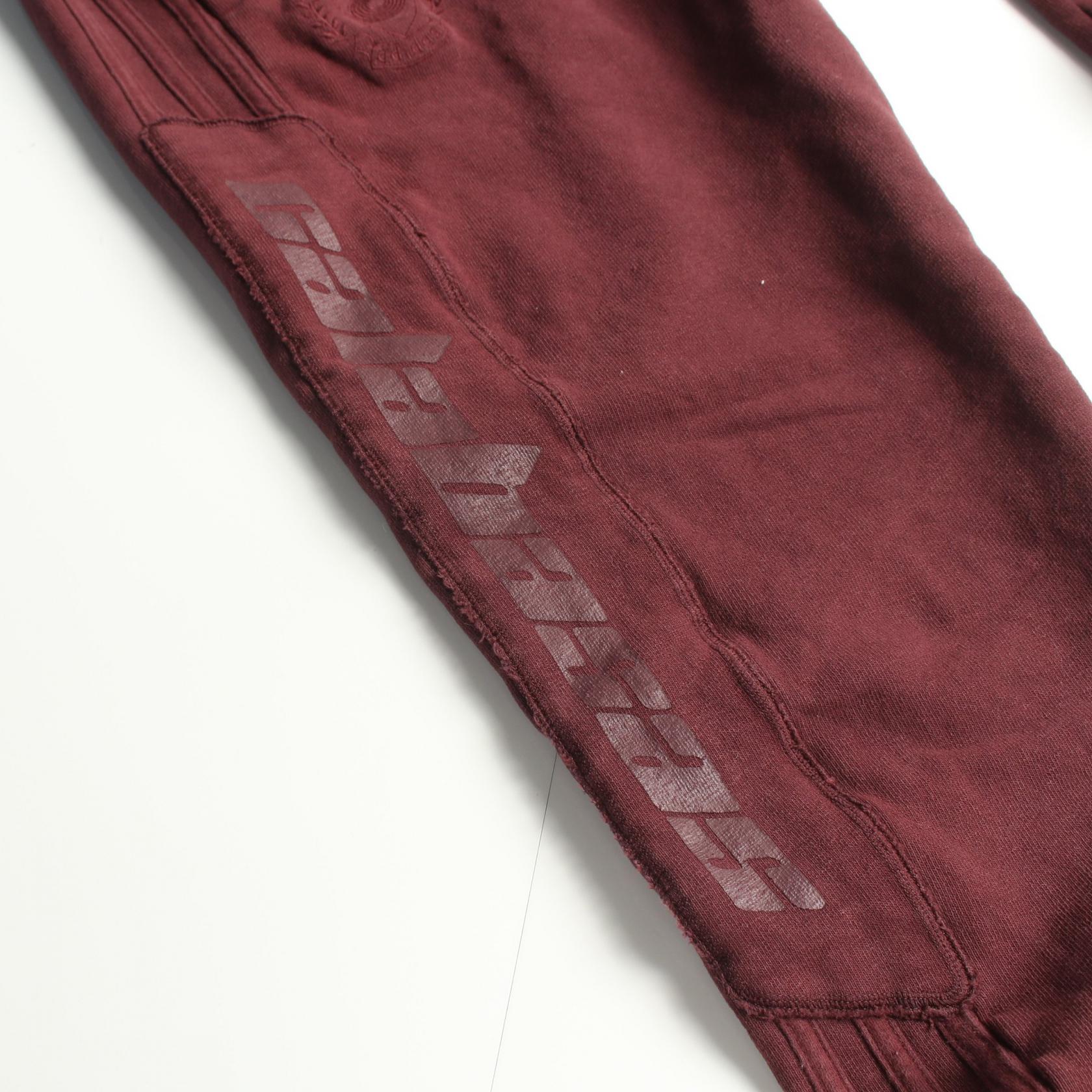 Adidas YEEZY Season 5 Oxblood Sweatpants