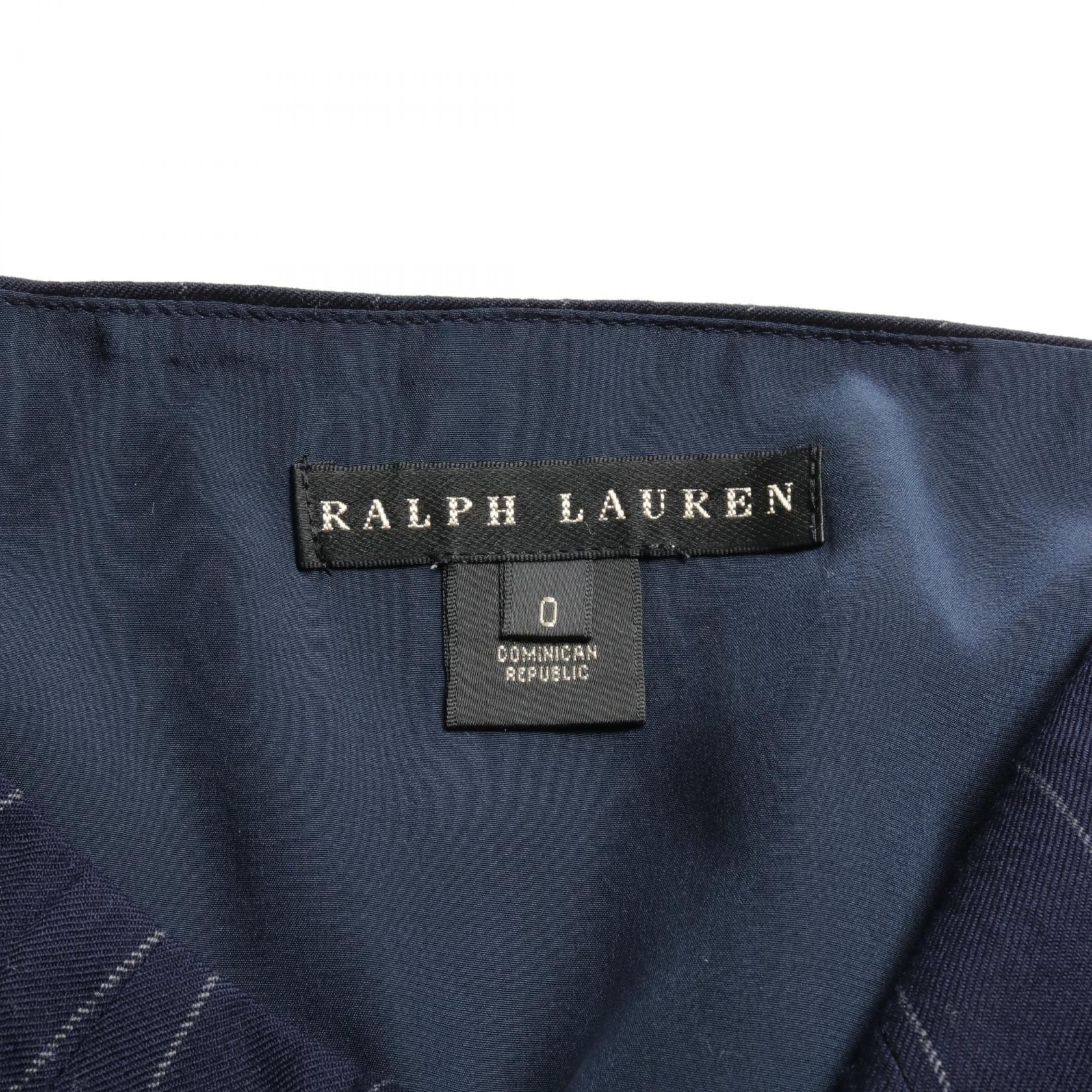 Ralph Lauren Wool Skirt Navy Women