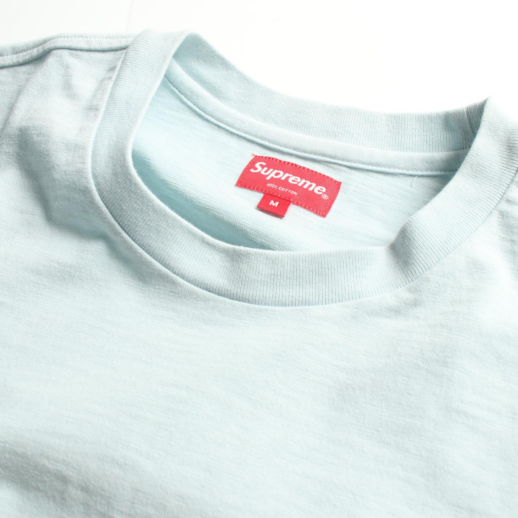 Supreme Pocket Tee Cotton Top Blue