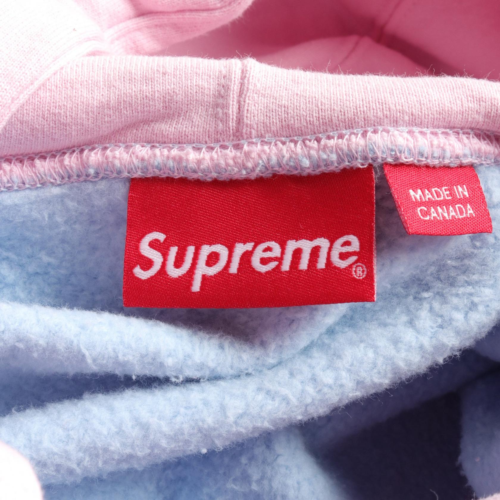 Supreme S Logo Split Hooded Sweatshirt