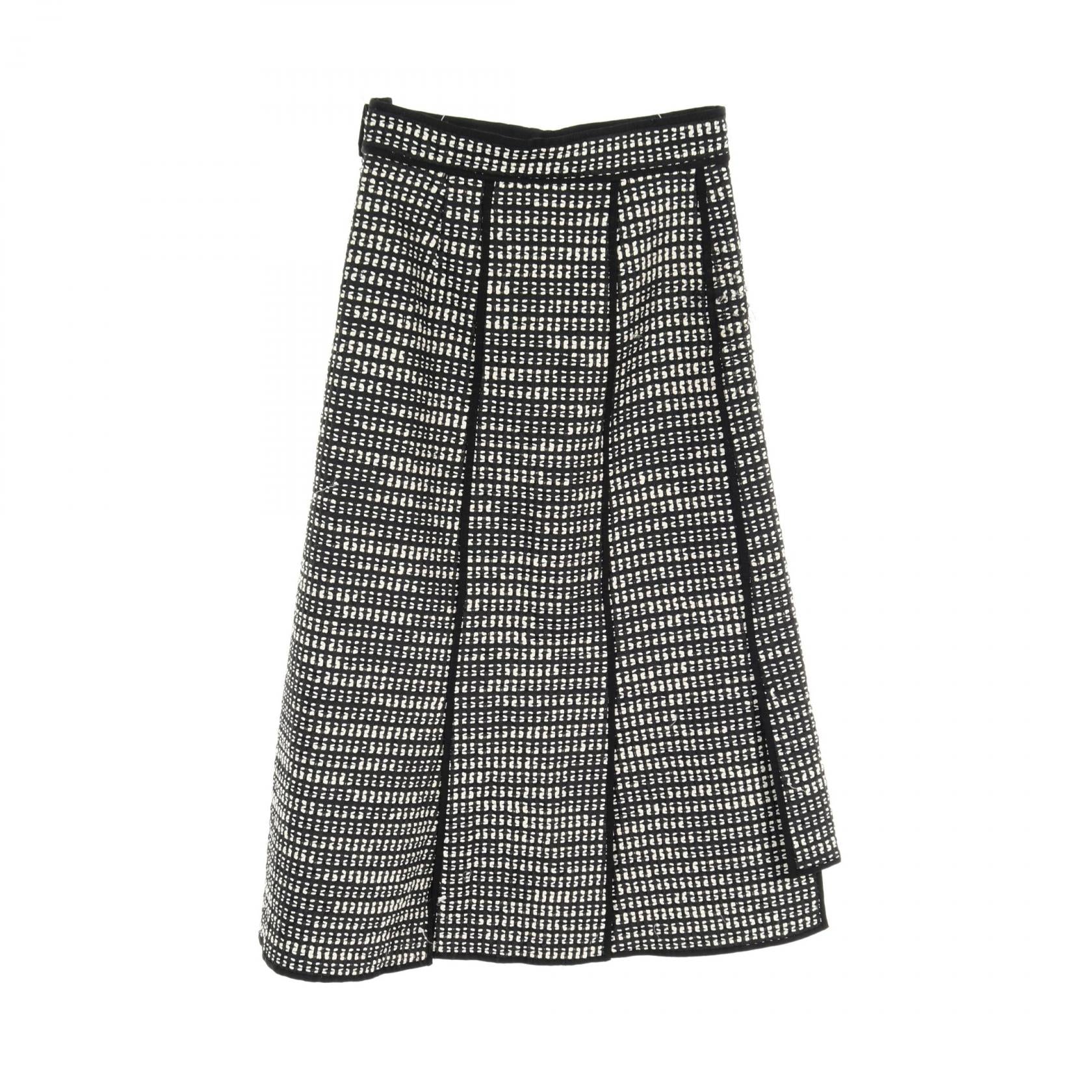 ADORE Monotone Jacquard Skirt Polyester