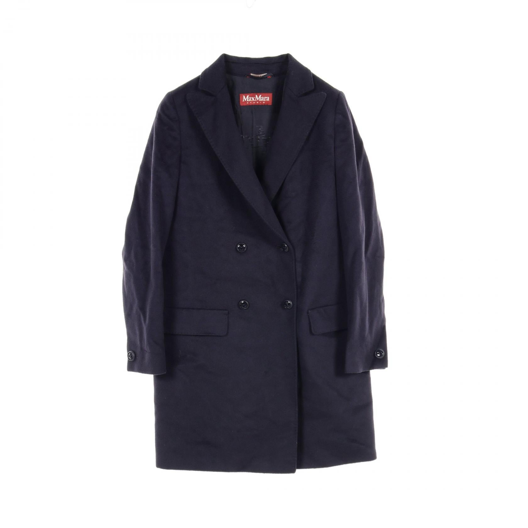 Max Mara Studio Wool Coat for Women