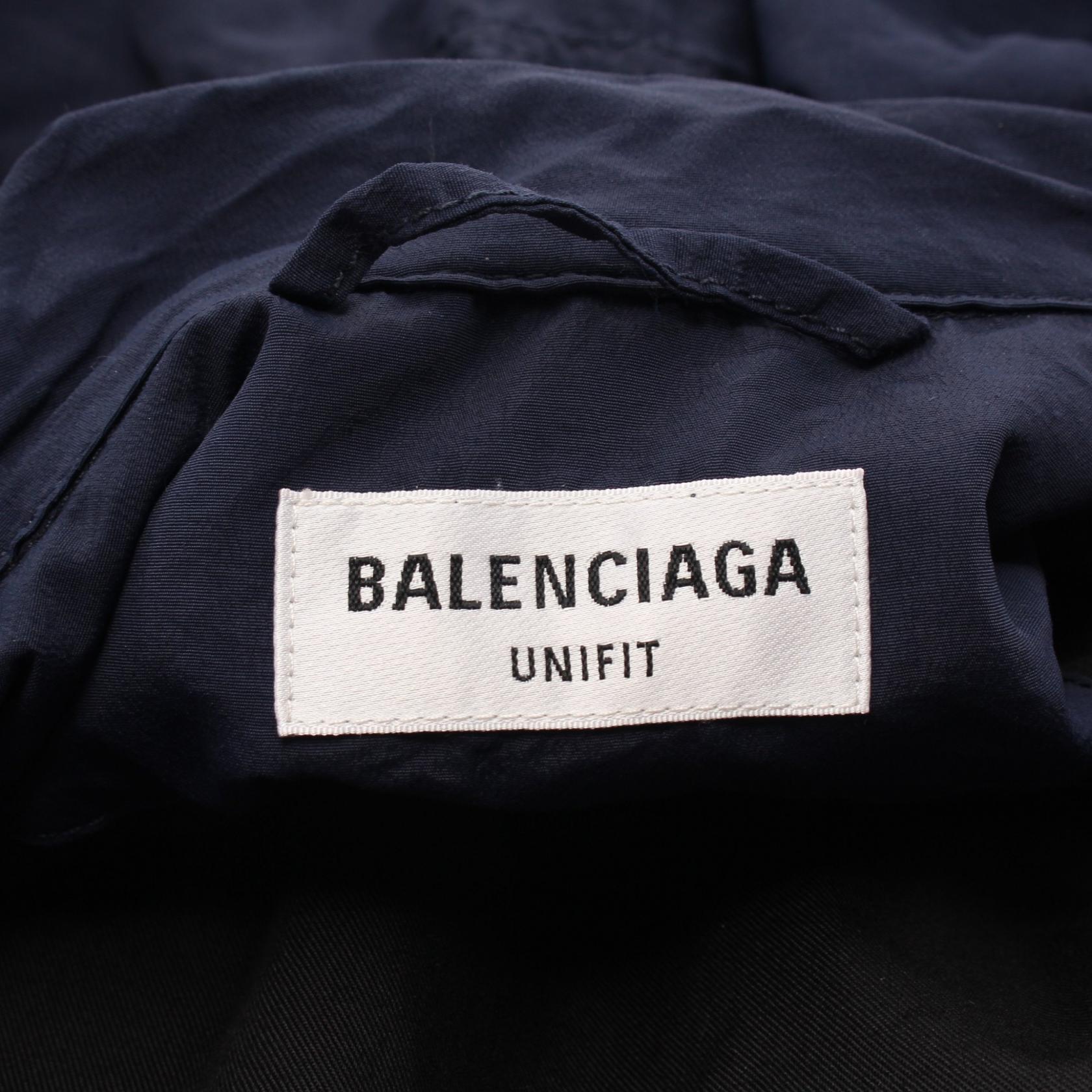 Balenciaga Denim Jacket Cotton Nylon