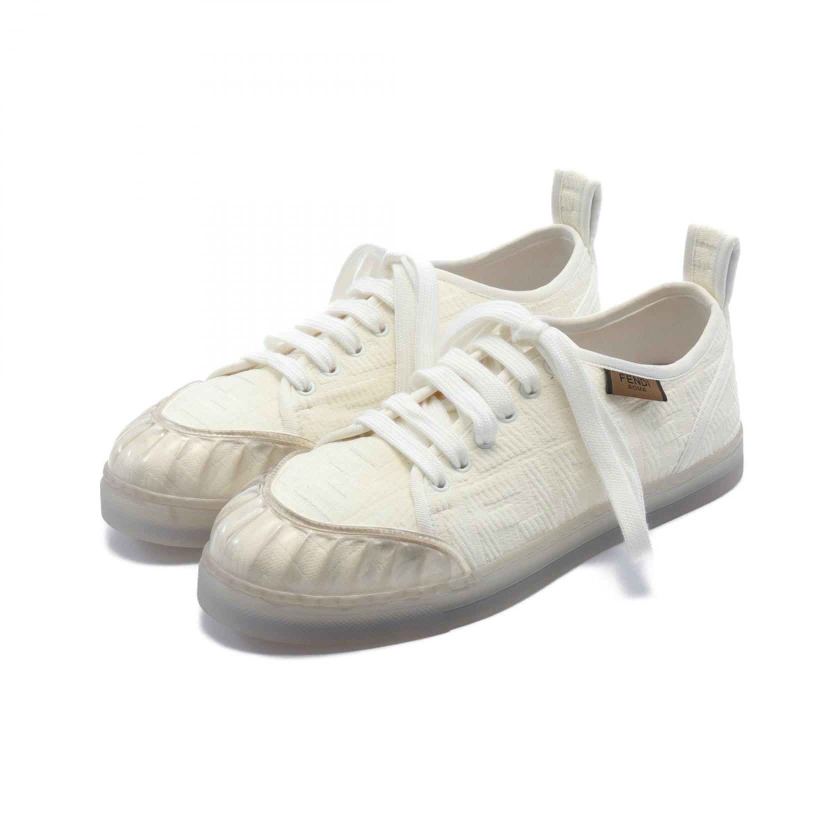 Fendi Zucca Fabric Sneakers Women