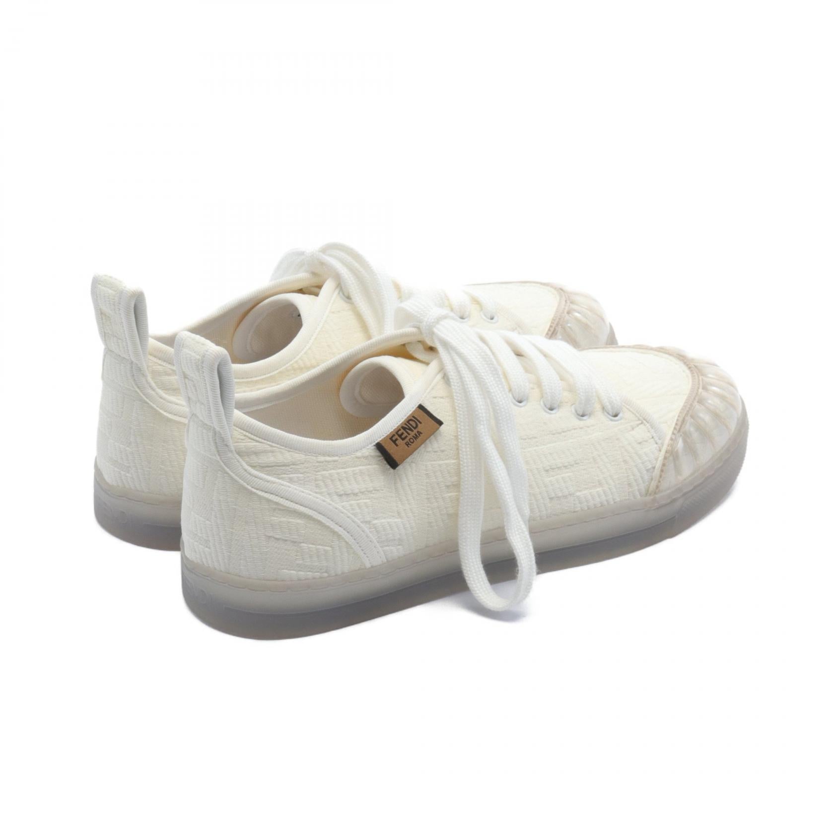 Fendi Zucca Fabric Sneakers Women