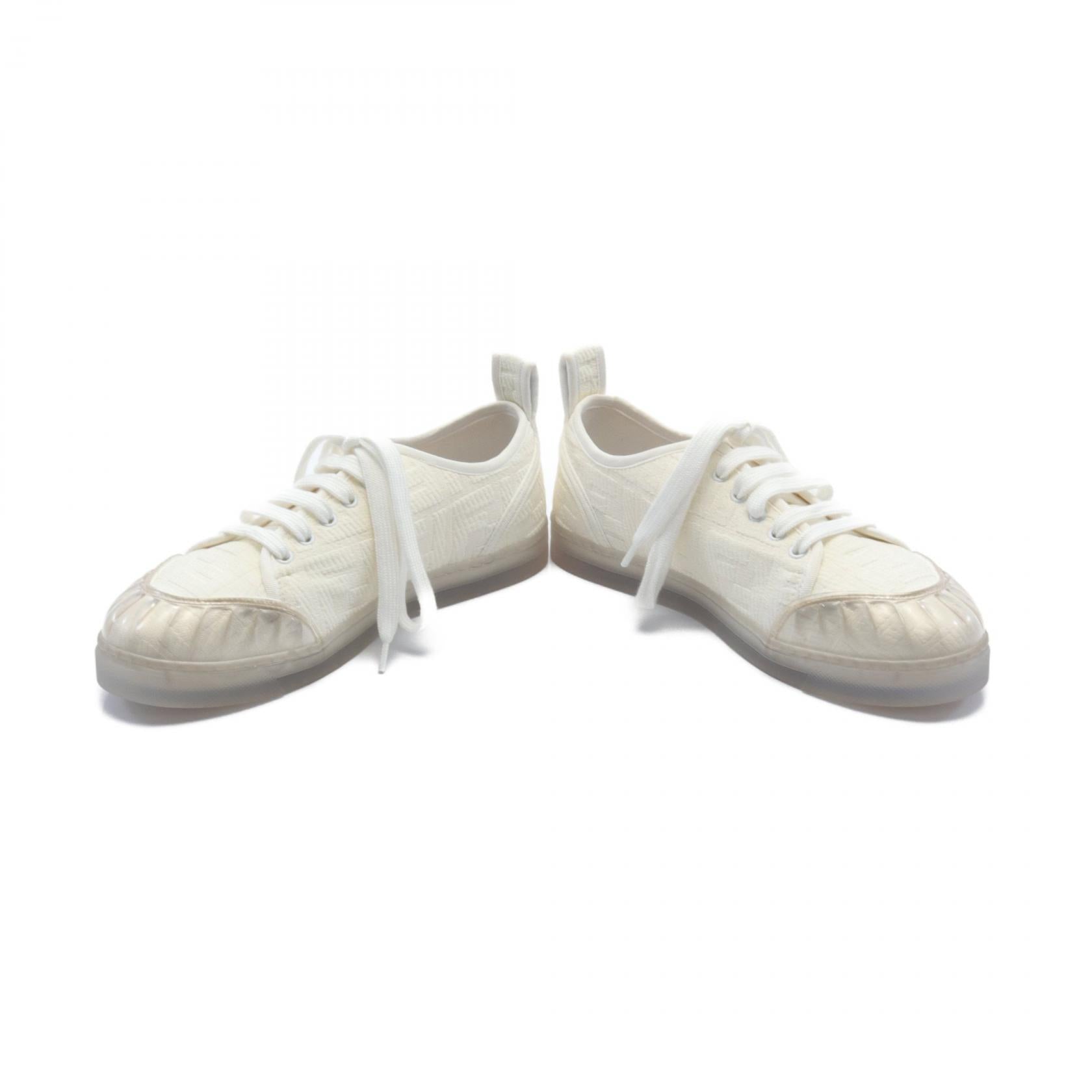 Fendi Zucca Fabric Sneakers Women