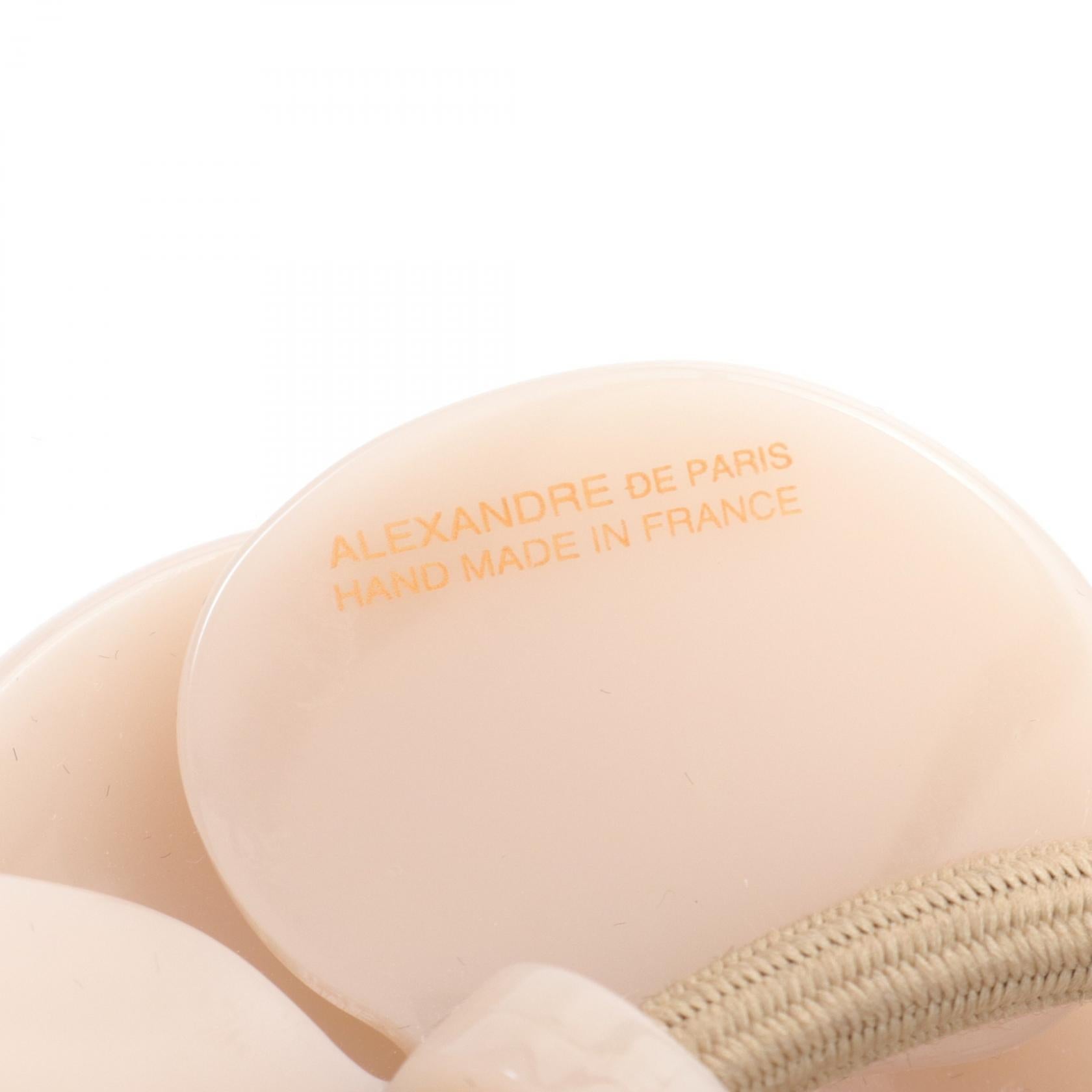 ALEXANDRE DE PARIS Camelia Lisere Hair Tie