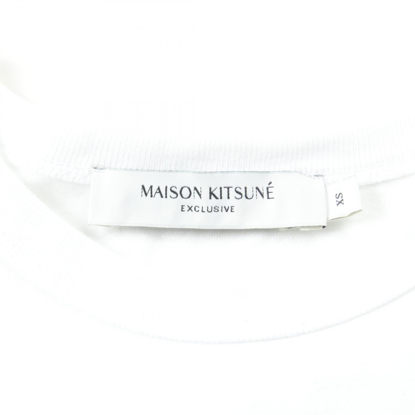 MAISON KITSUNE JE T'AIME CLASSIC Cotton Top