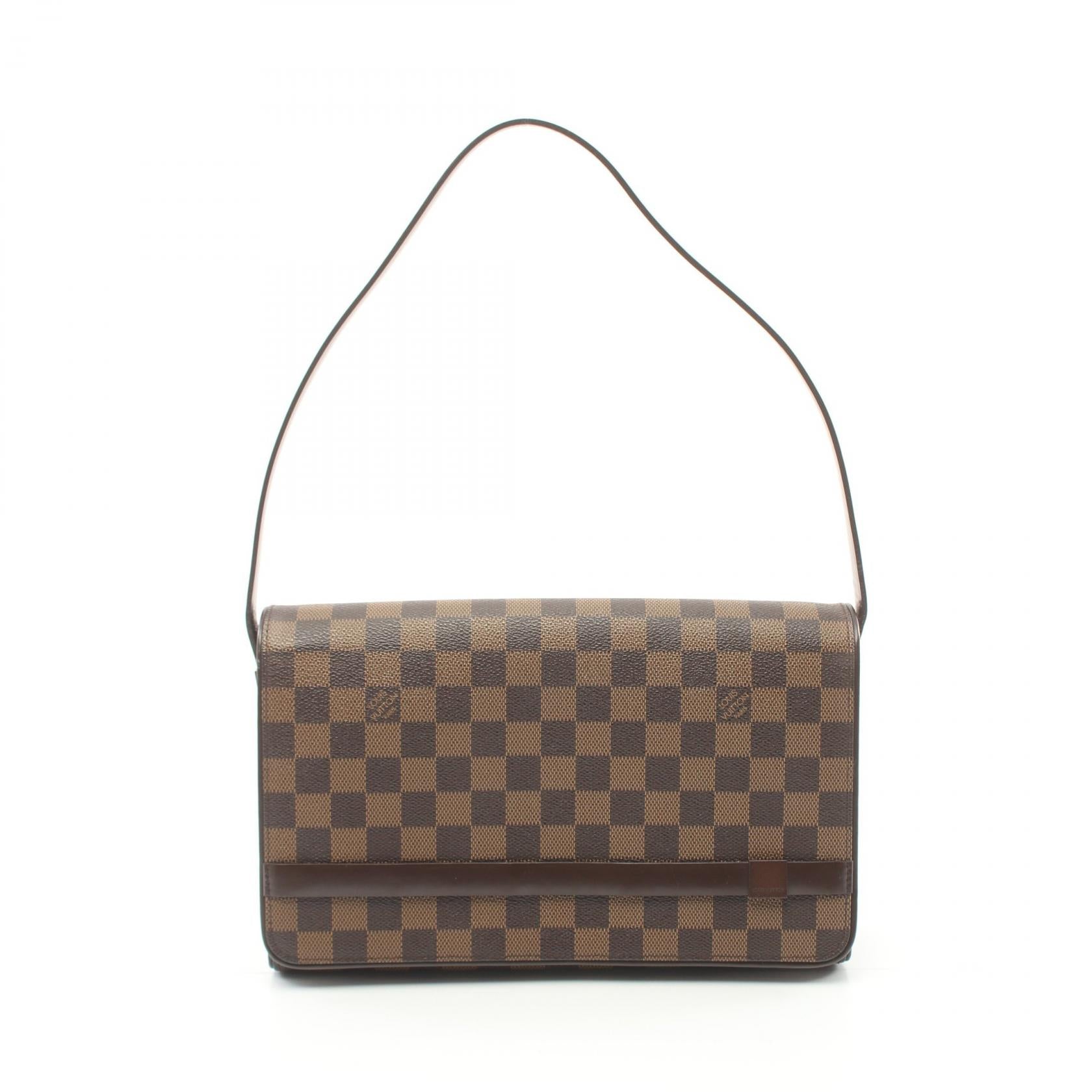 Louis Vuitton Tribeca Long Damier Ebene Shoulder Bag