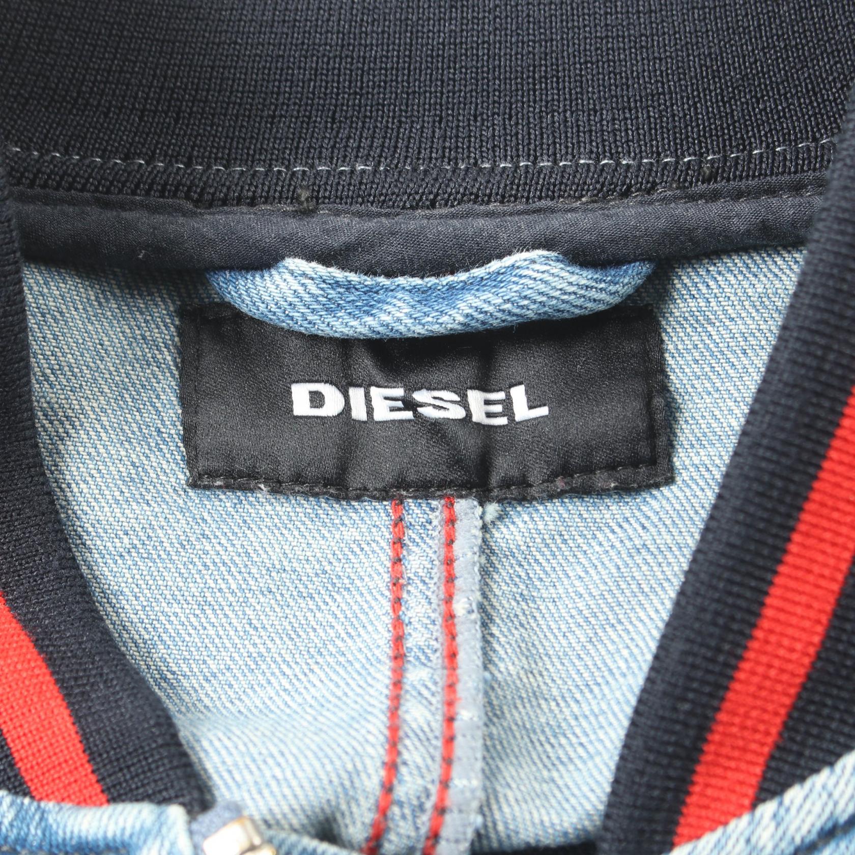 DIESEL D-SVENT Denim Jacket Cotton Outerwear