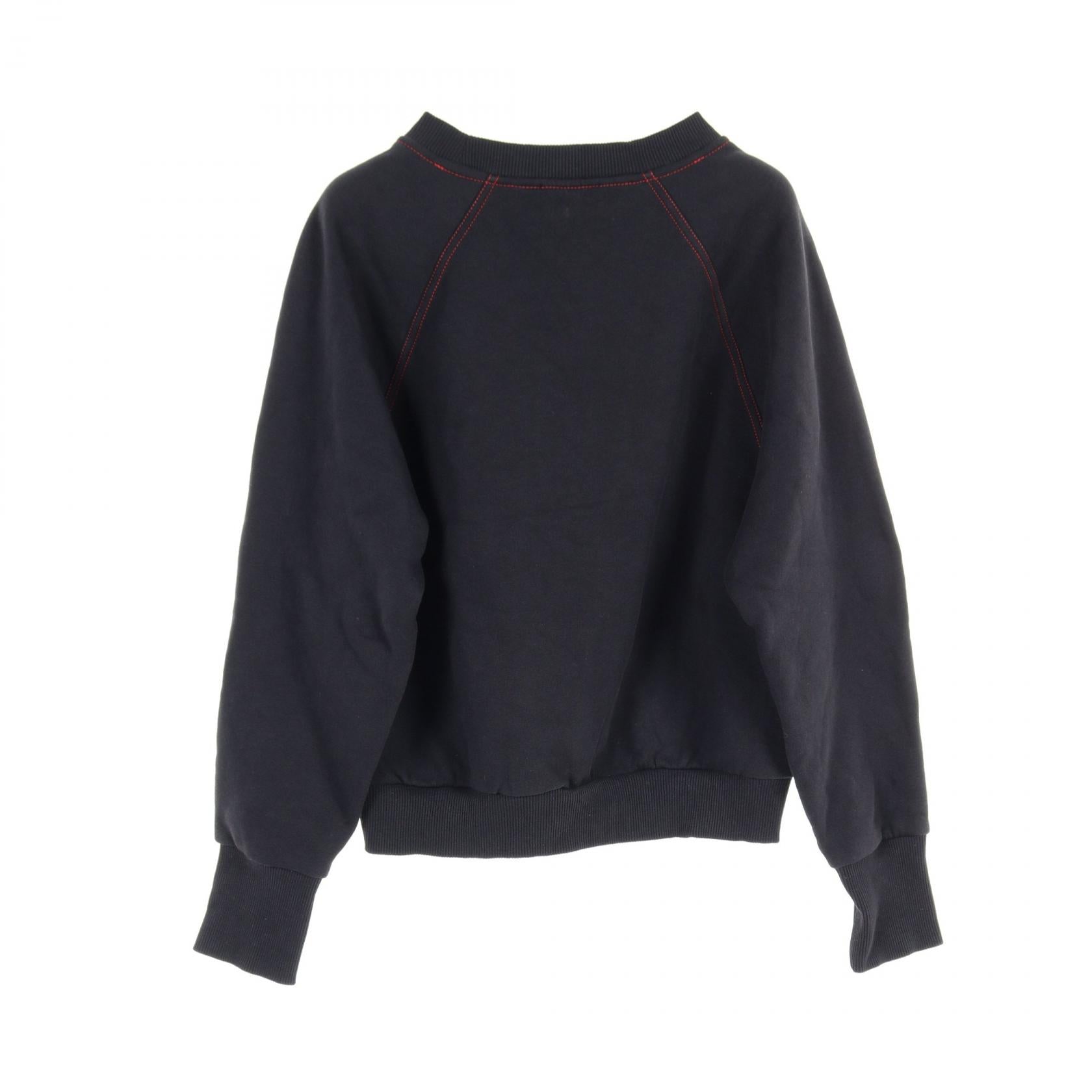 Burberry Contrast Stitch Cotton Sweatshirt