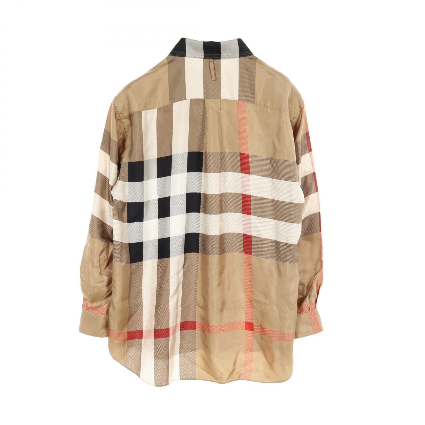 Burberry Silk Mega Check Blouse