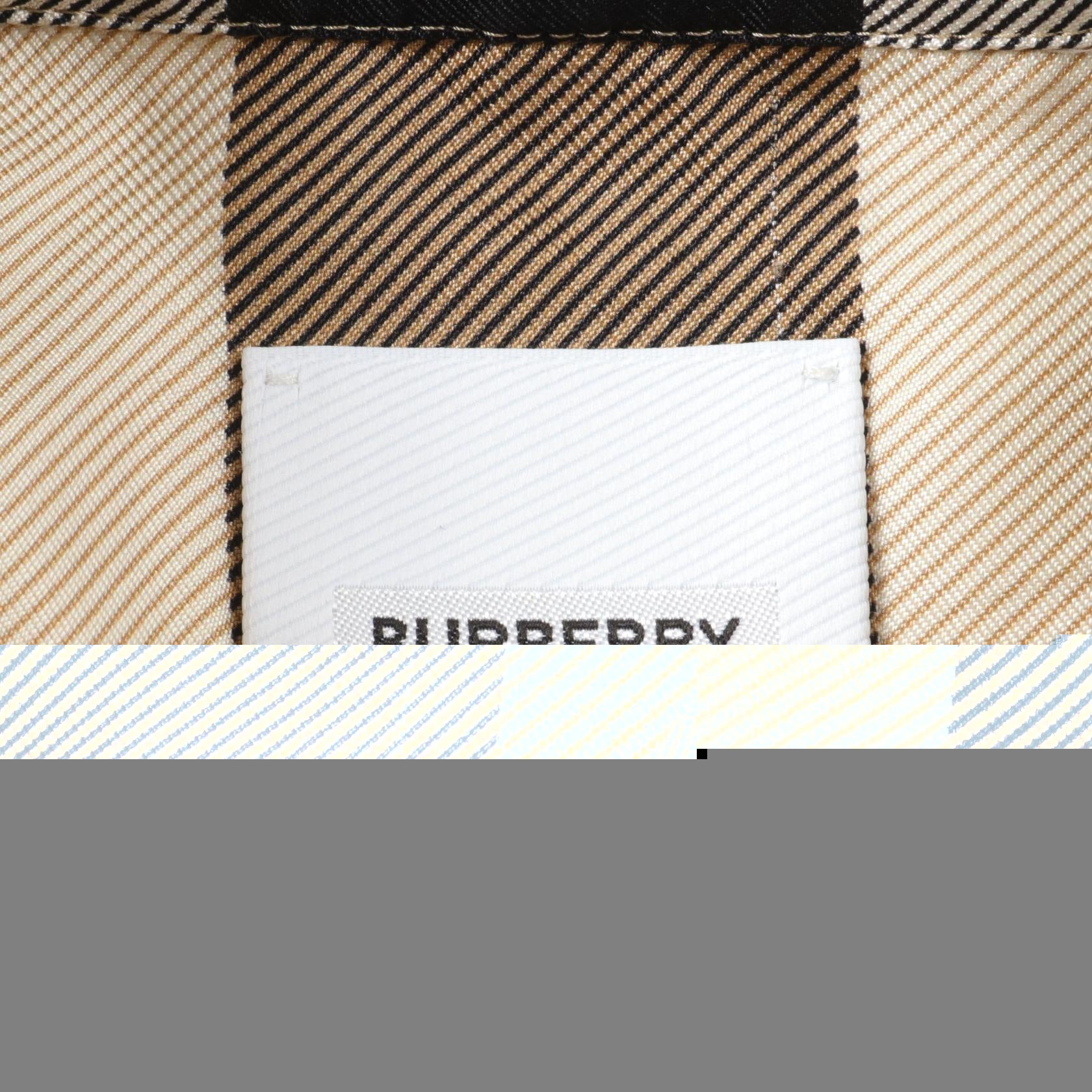 Burberry Silk Mega Check Blouse