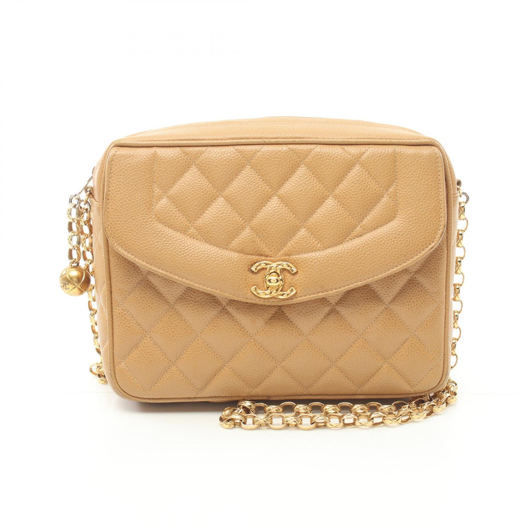 Chanel Caviar Skin Matelasse Shoulder Bag