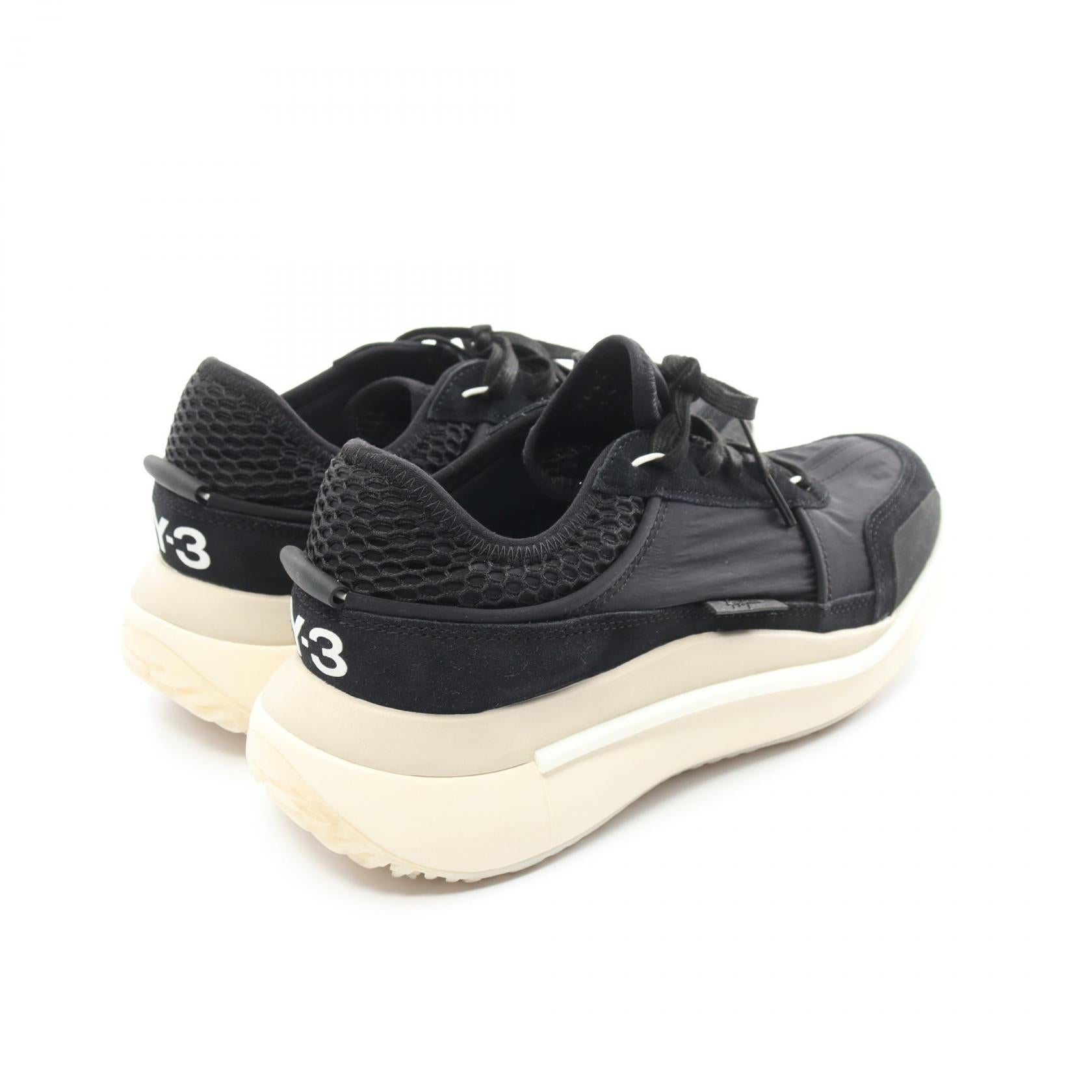 Y-3 AJATU RUN Sneakers Suede Fabric Black