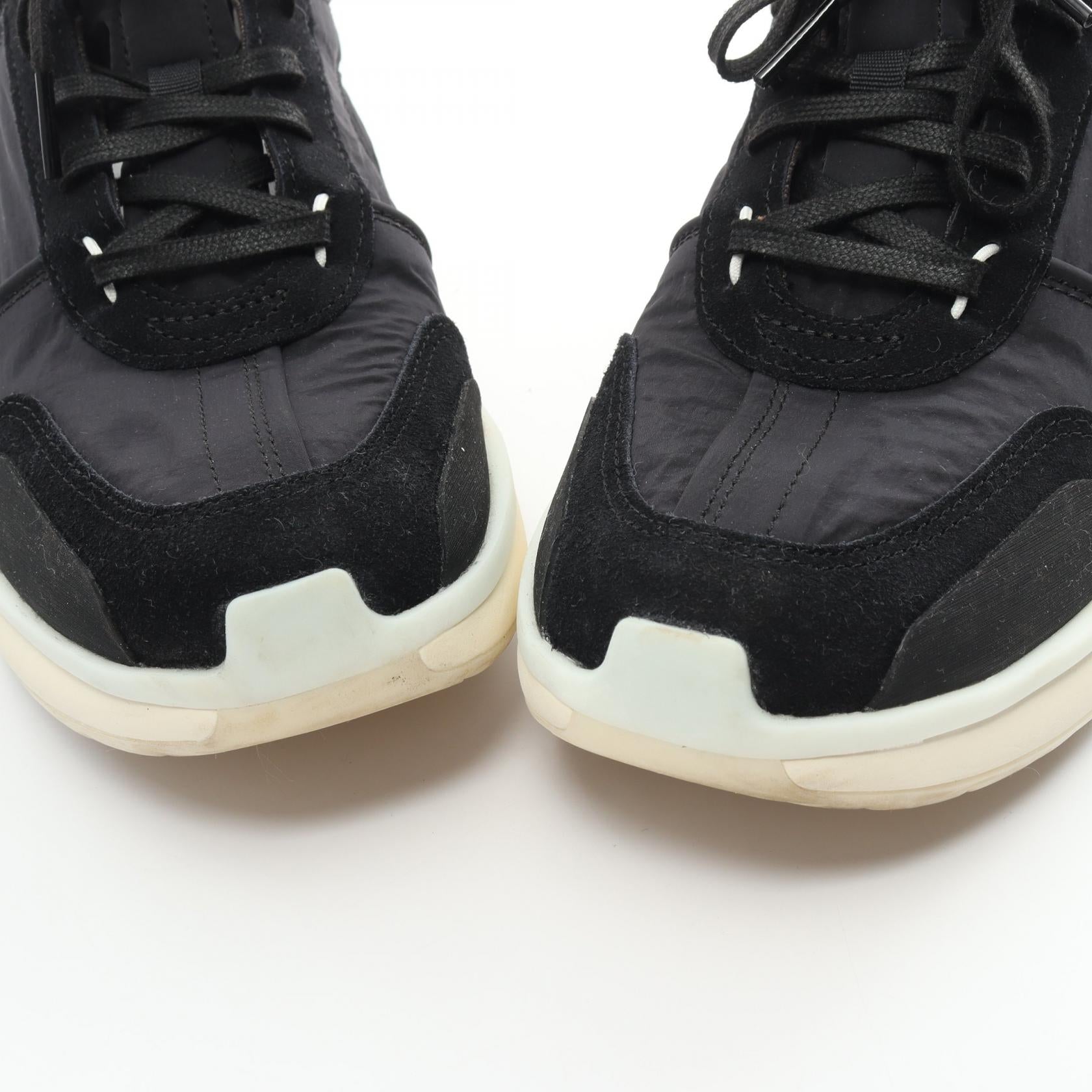 Y-3 AJATU RUN Sneakers Suede Fabric Black