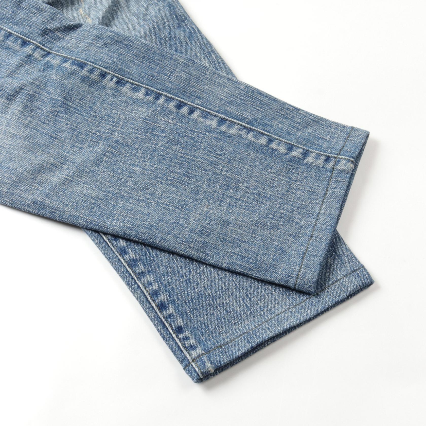 Lucien Pellat-Finet Denim Pants Cotton Blue