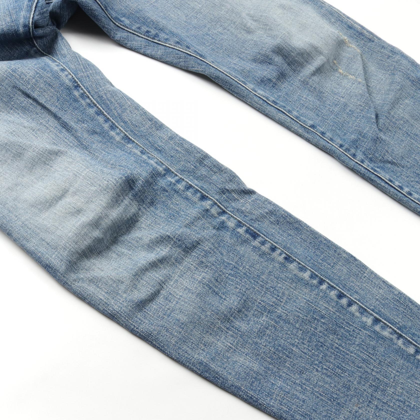 Lucien Pellat-Finet Denim Pants Cotton Blue