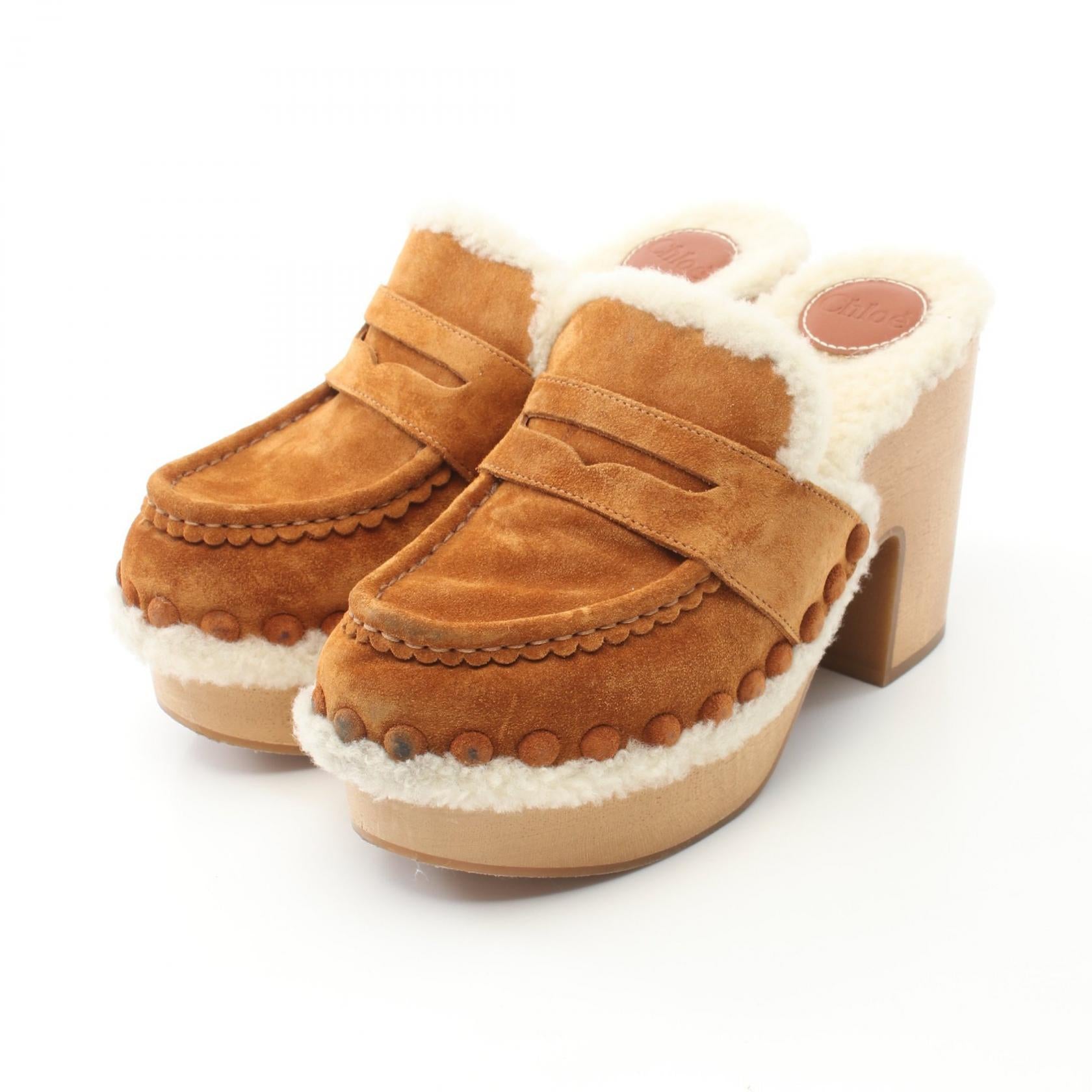 Chloe Joy Clogs Sheepskin Sandals