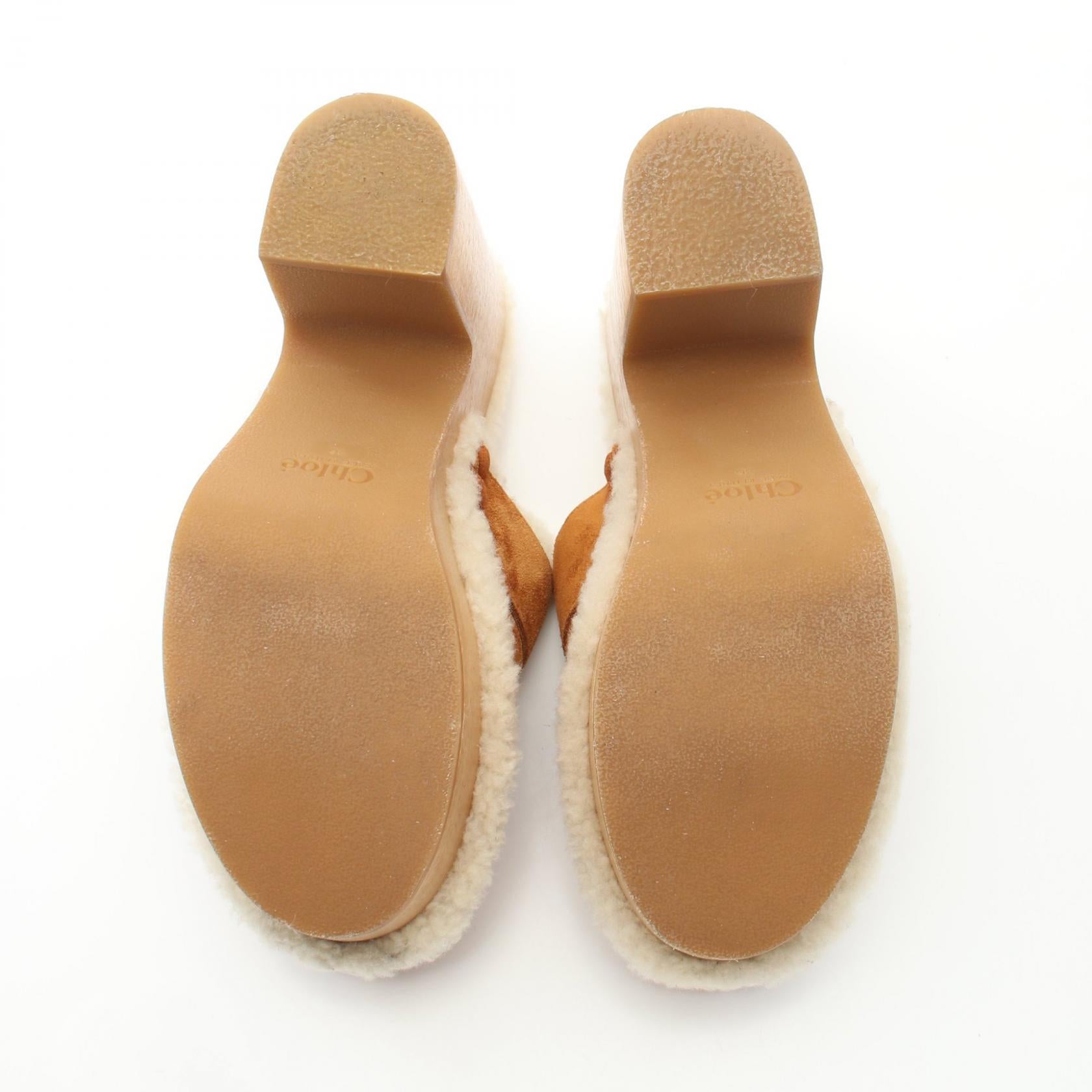 Chloe Joy Clogs Sheepskin Sandals